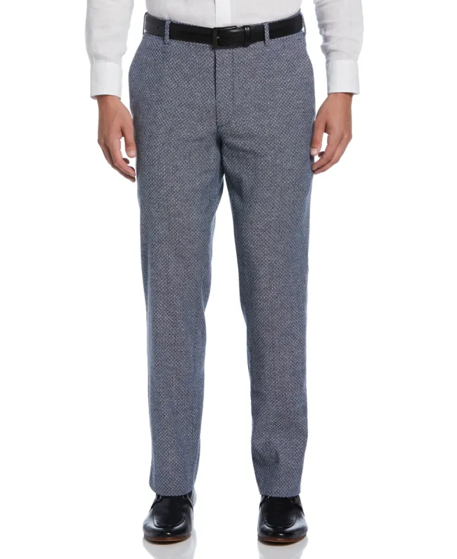 Linen Blend Flat Front Pant sold by Cubavera