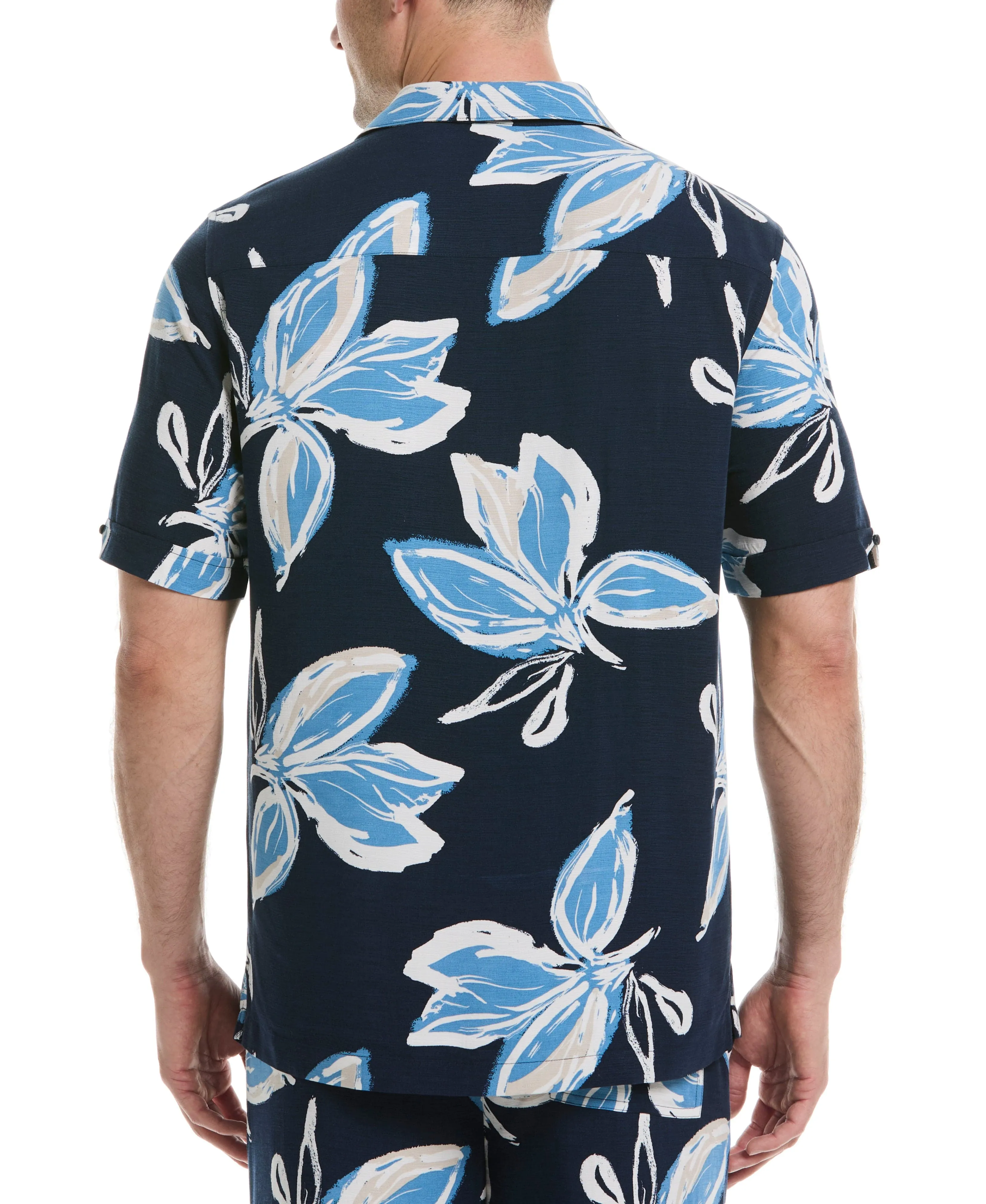 All-Over Tropical Print Shirt sold by Cubavera product image thumbnail 2