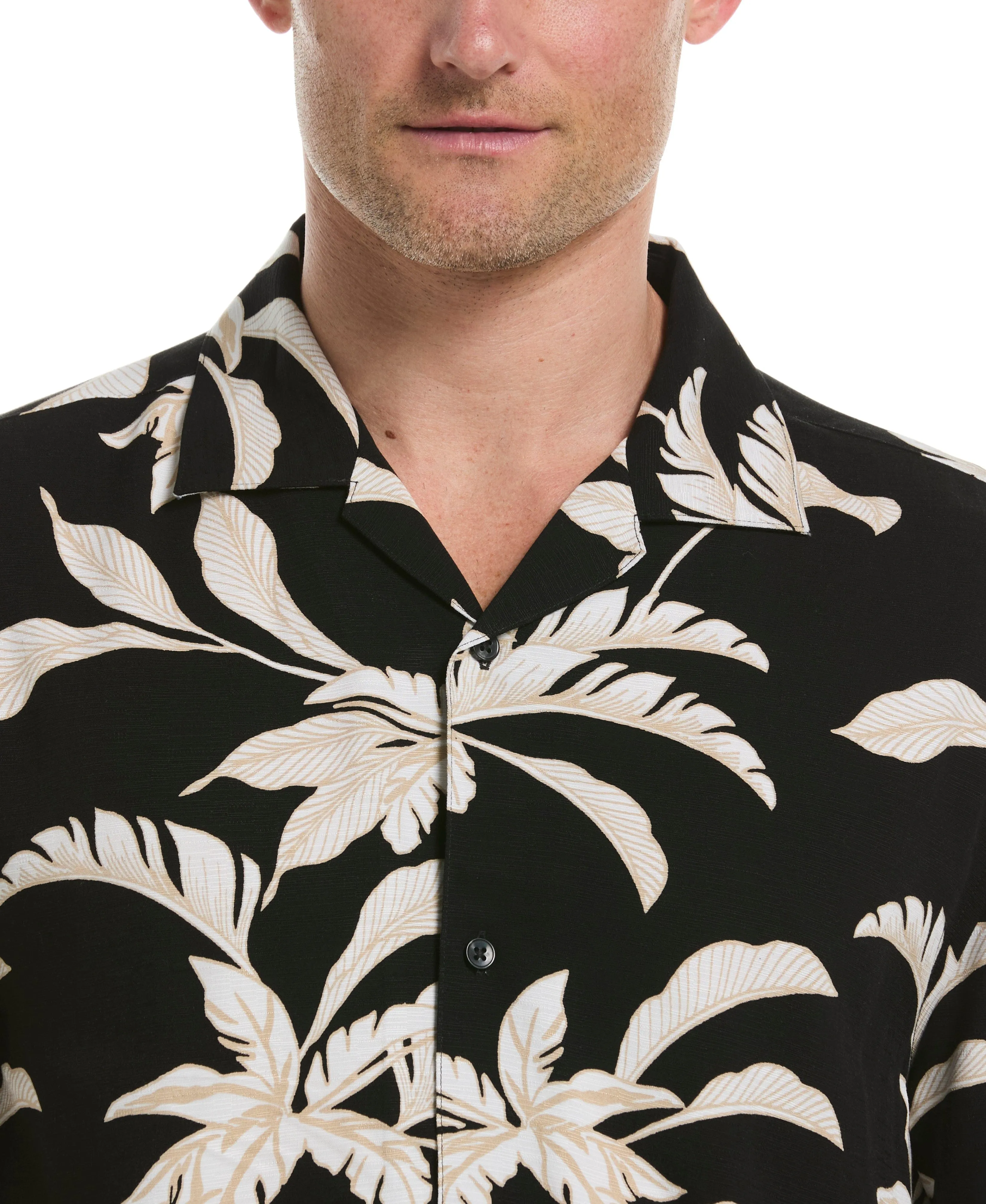 All-Over Tropical Print Shirt sold by Cubavera product image thumbnail 4