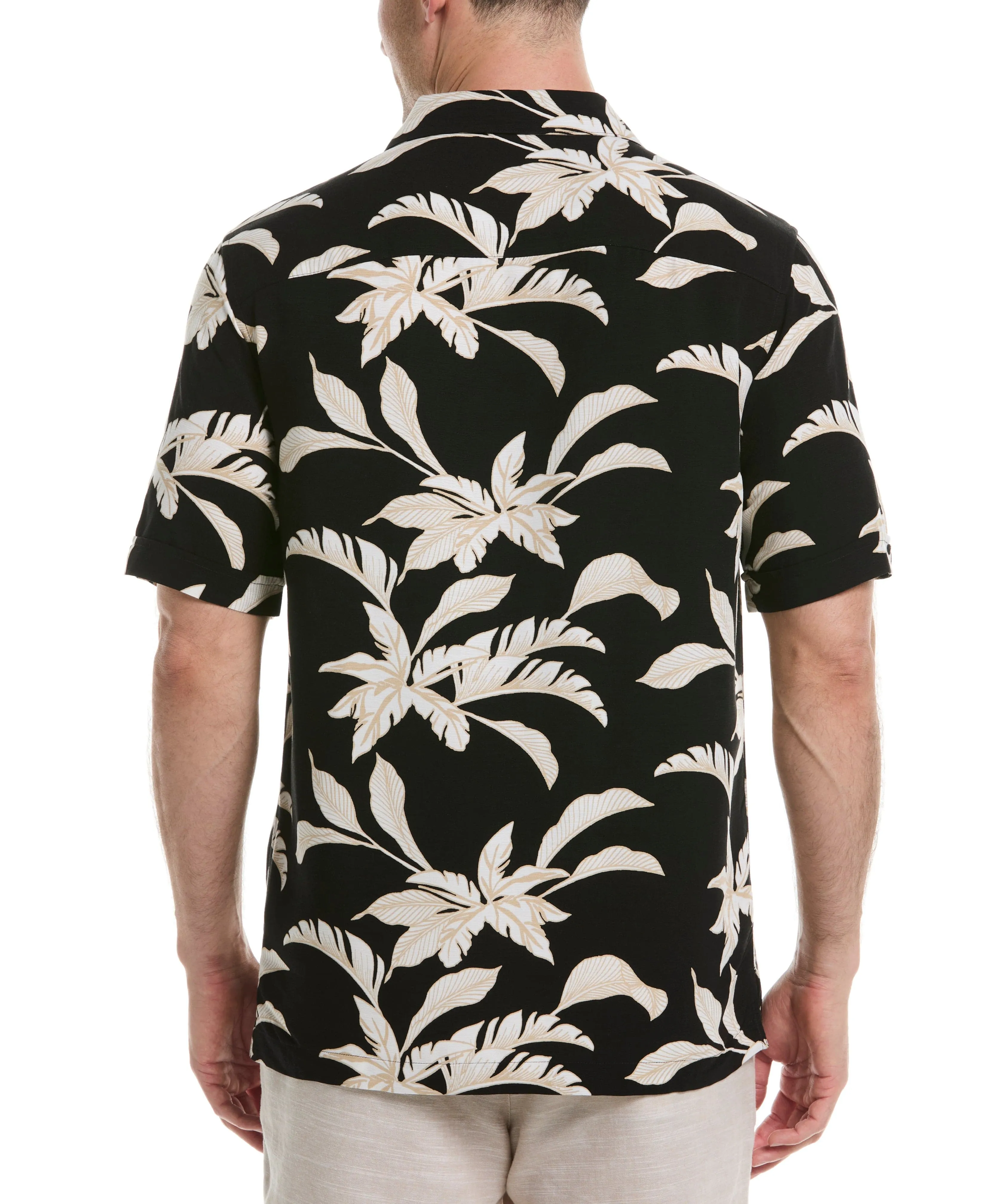 All-Over Tropical Print Shirt sold by Cubavera product image thumbnail 3