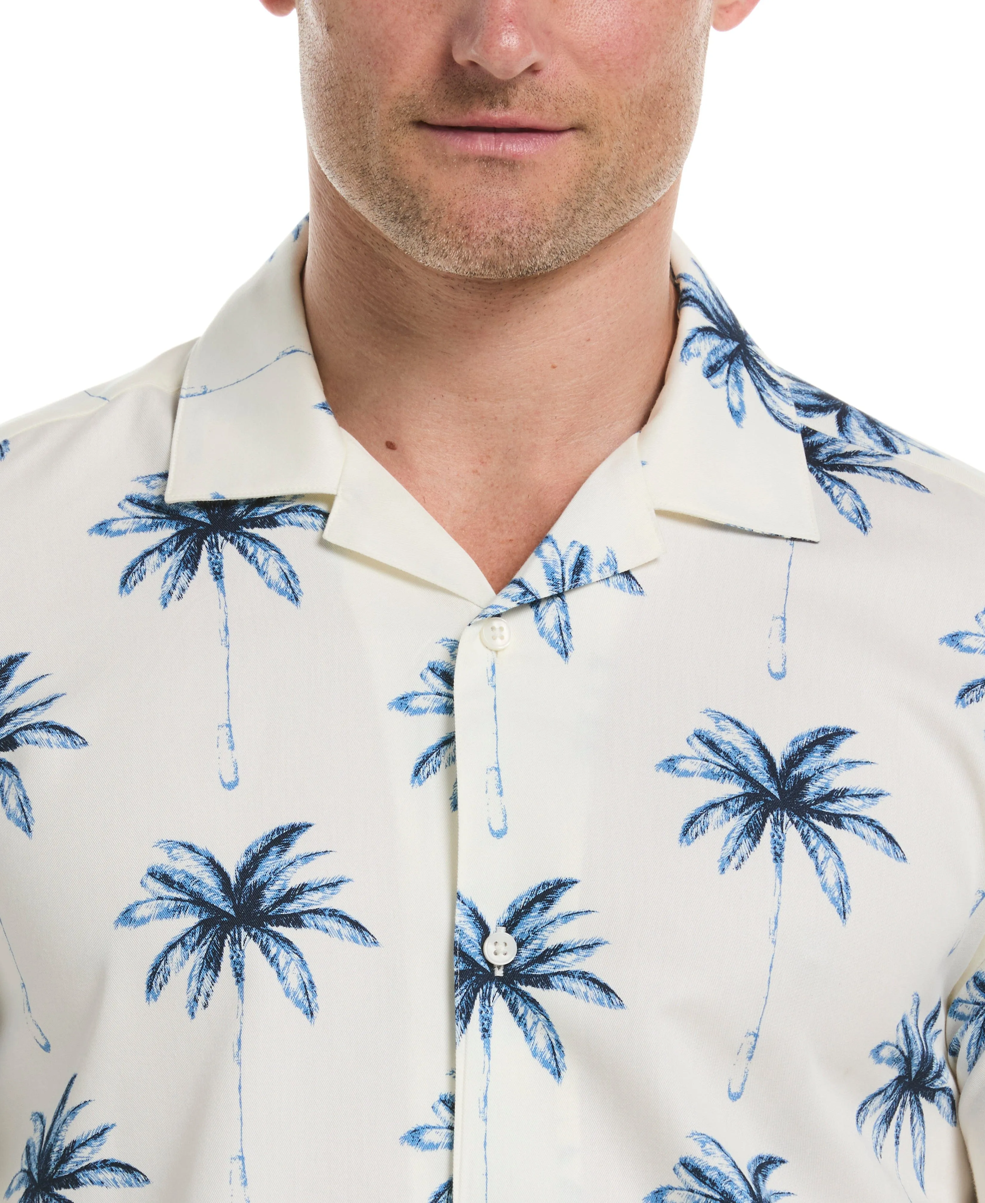Palm Tree Print Shirt sold by Cubavera product image thumbnail 4
