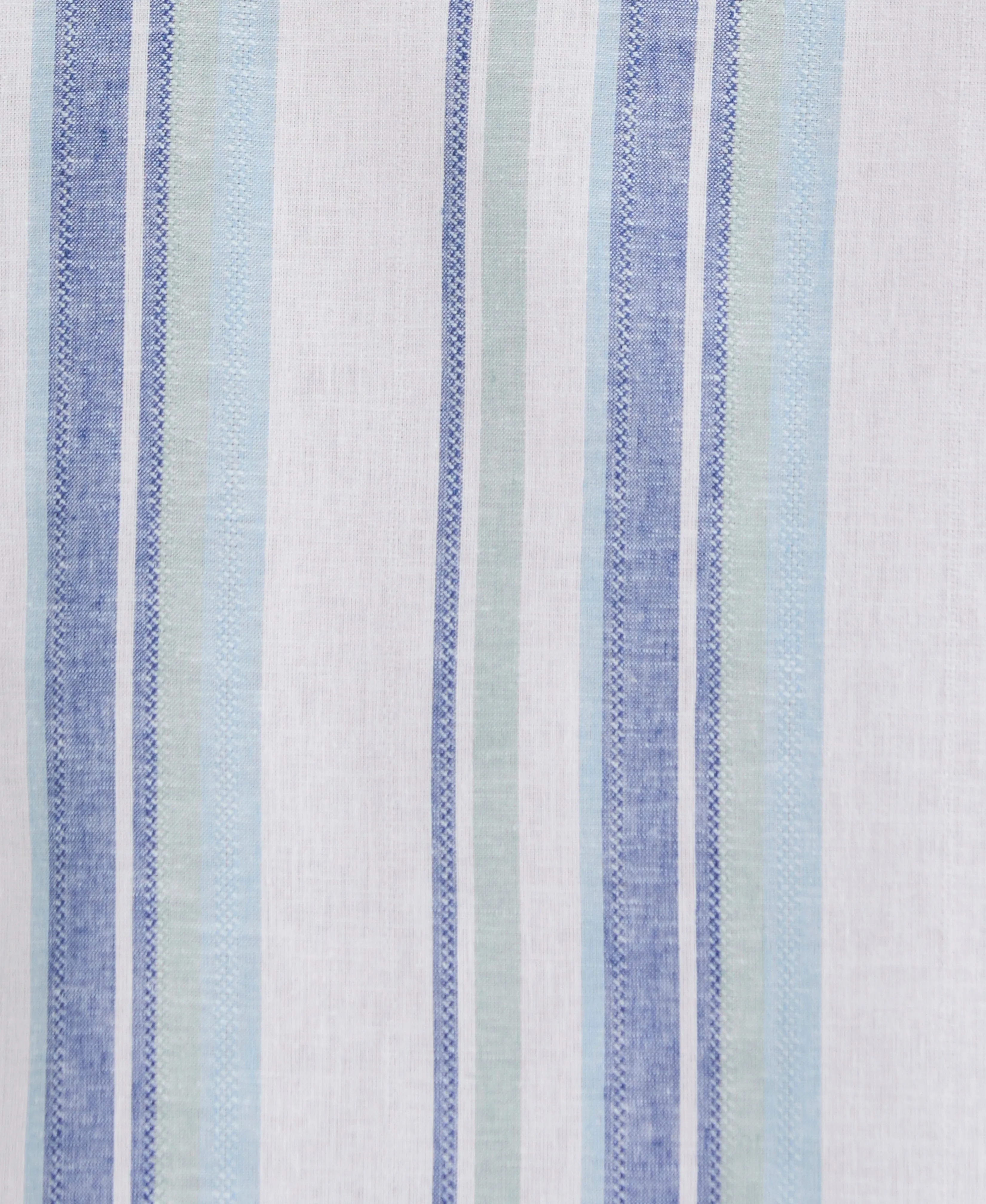 Linen Blend Striped Panel Shirt sold by Cubavera product image thumbnail 5