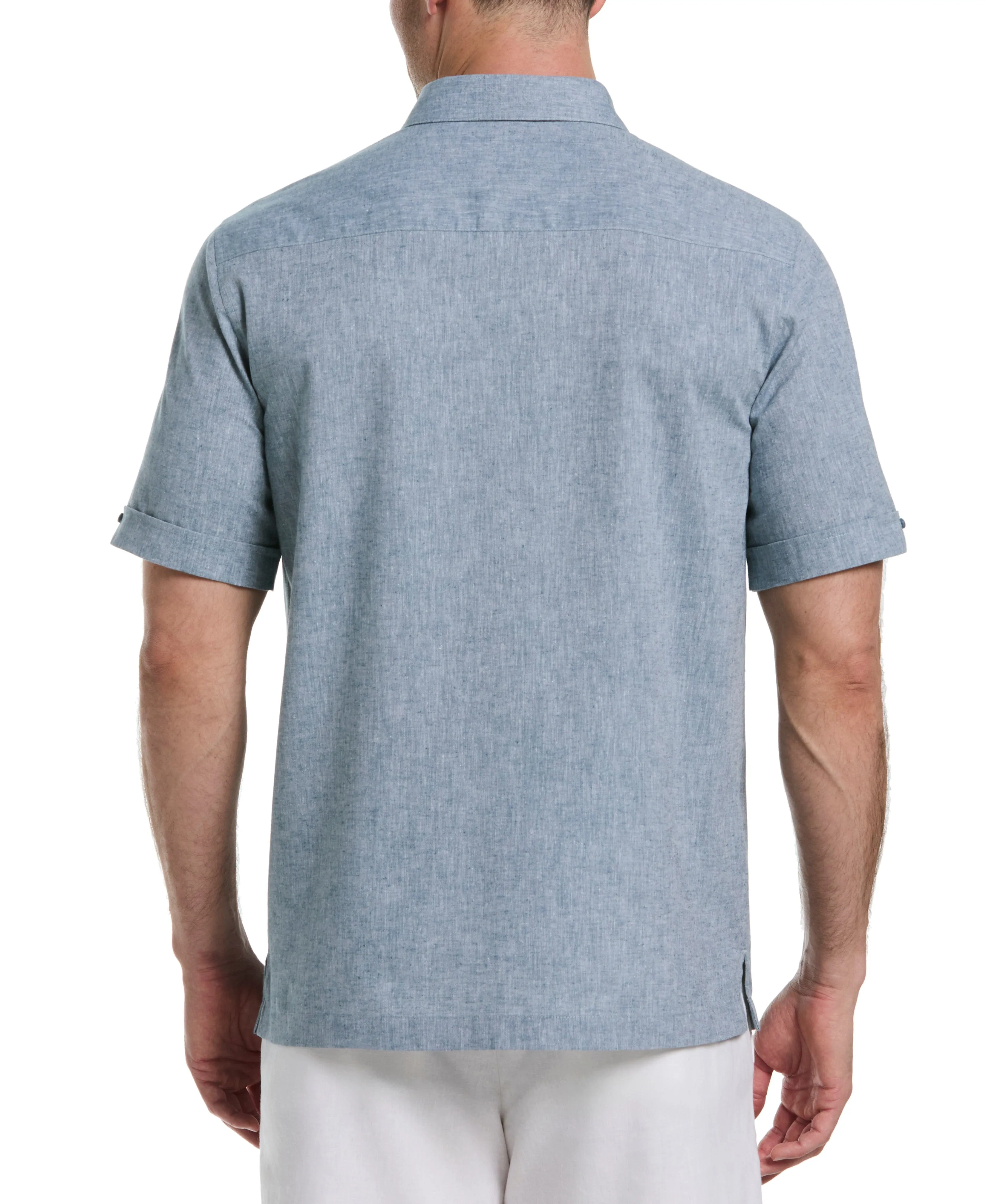 Engineered Dobby Panels Shirt sold by Cubavera product image thumbnail 2