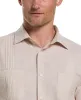 Linen Blend 4-Pocket Guayabera Shirt sold by Cubavera