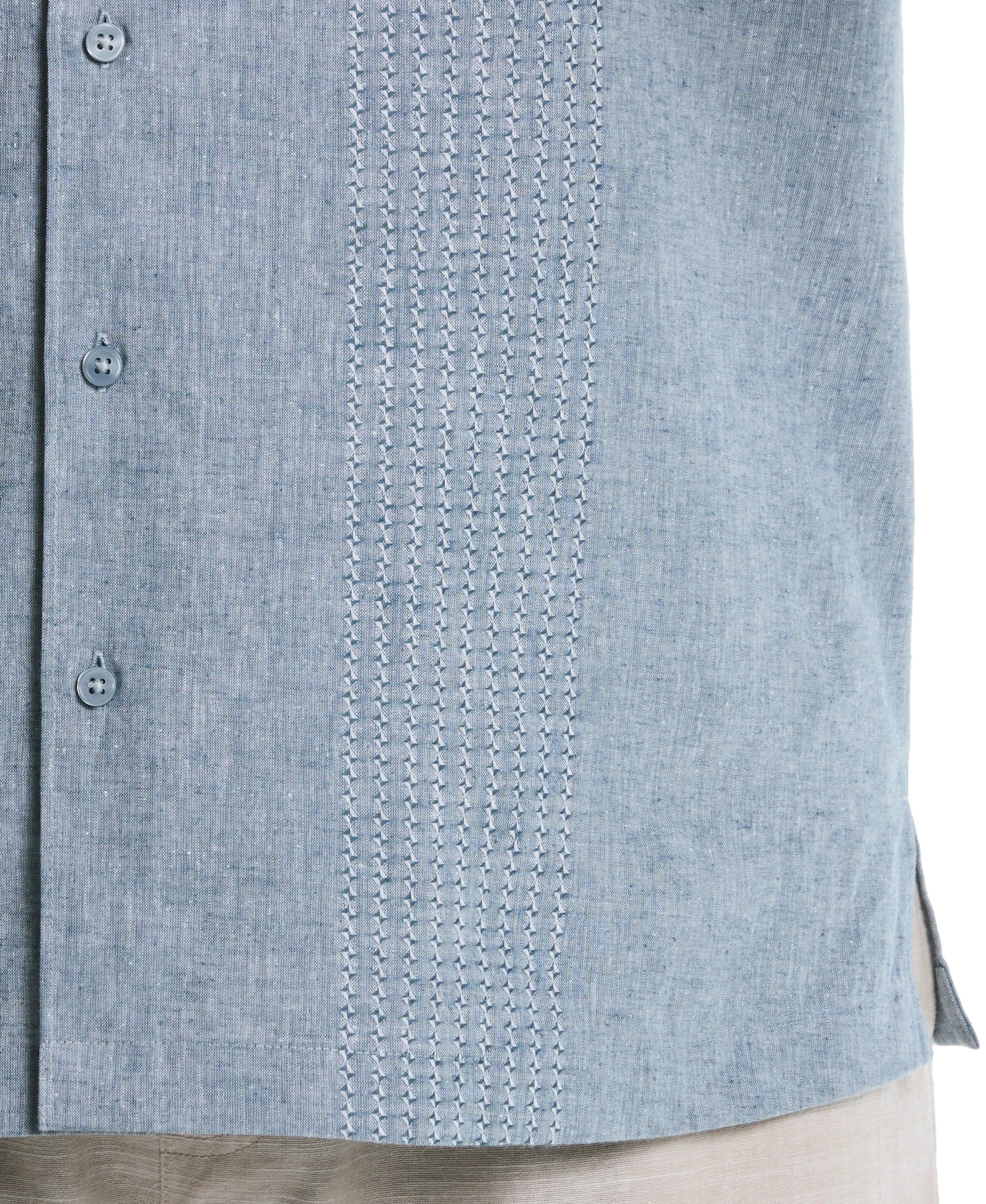 Big & Tall Engineered Dobby Panels Shirt sold by Cubavera product image thumbnail 5