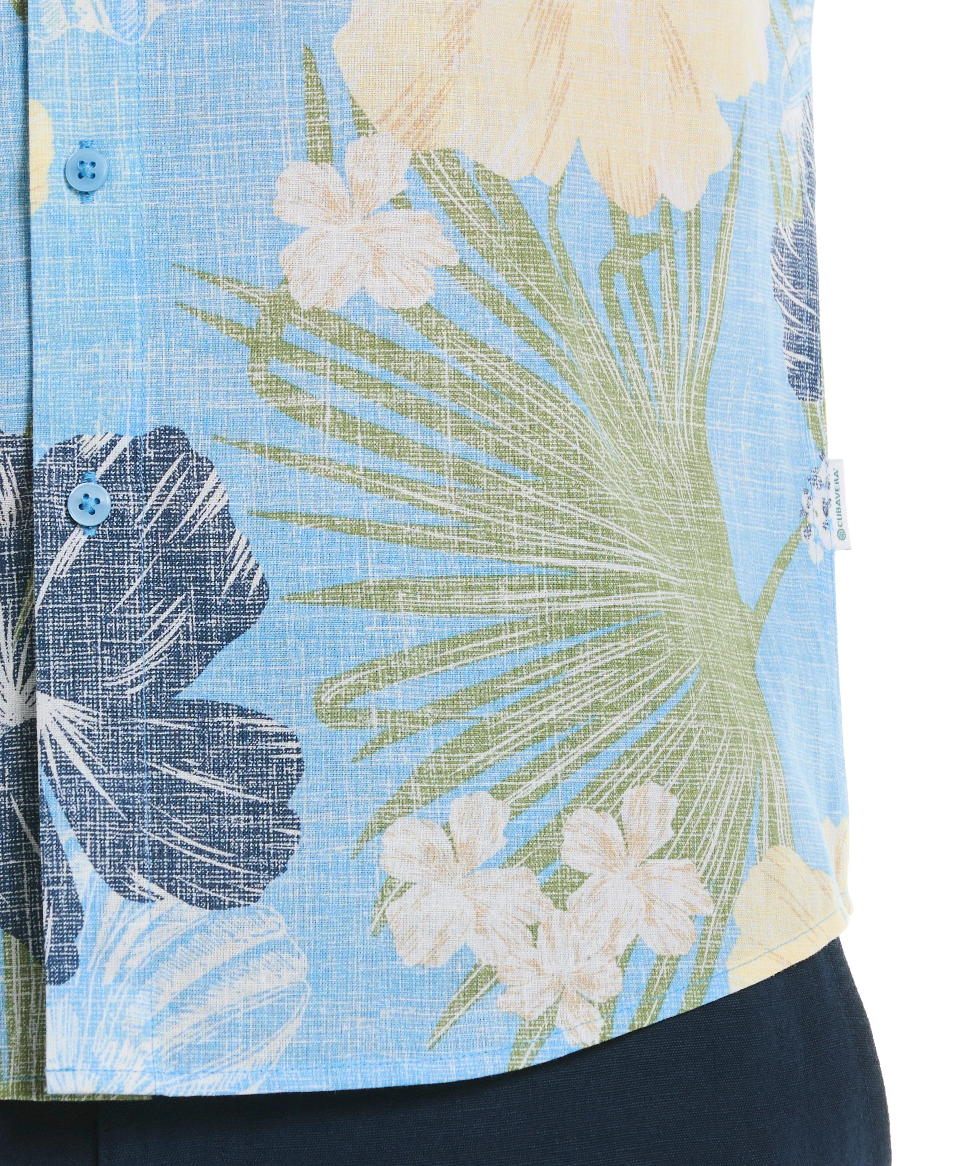 Cayenne Tropical Print Shirt sold by Cubavera product image thumbnail 4