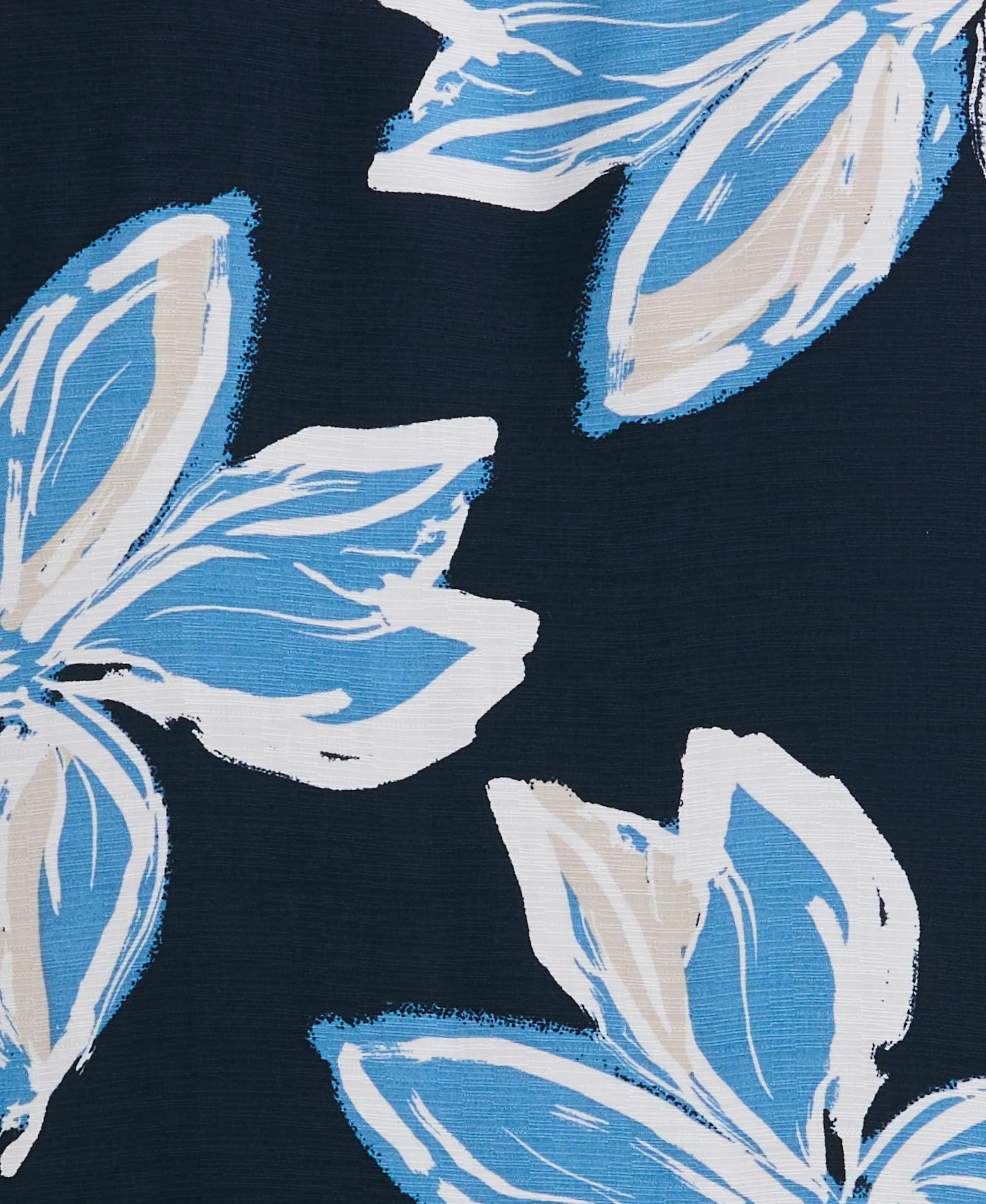 Big & Tall All-Over Tropical Print Shirt sold by Cubavera product image thumbnail 5