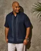 Big & Tall L-Shape Embroidery Shirt sold by Cubavera