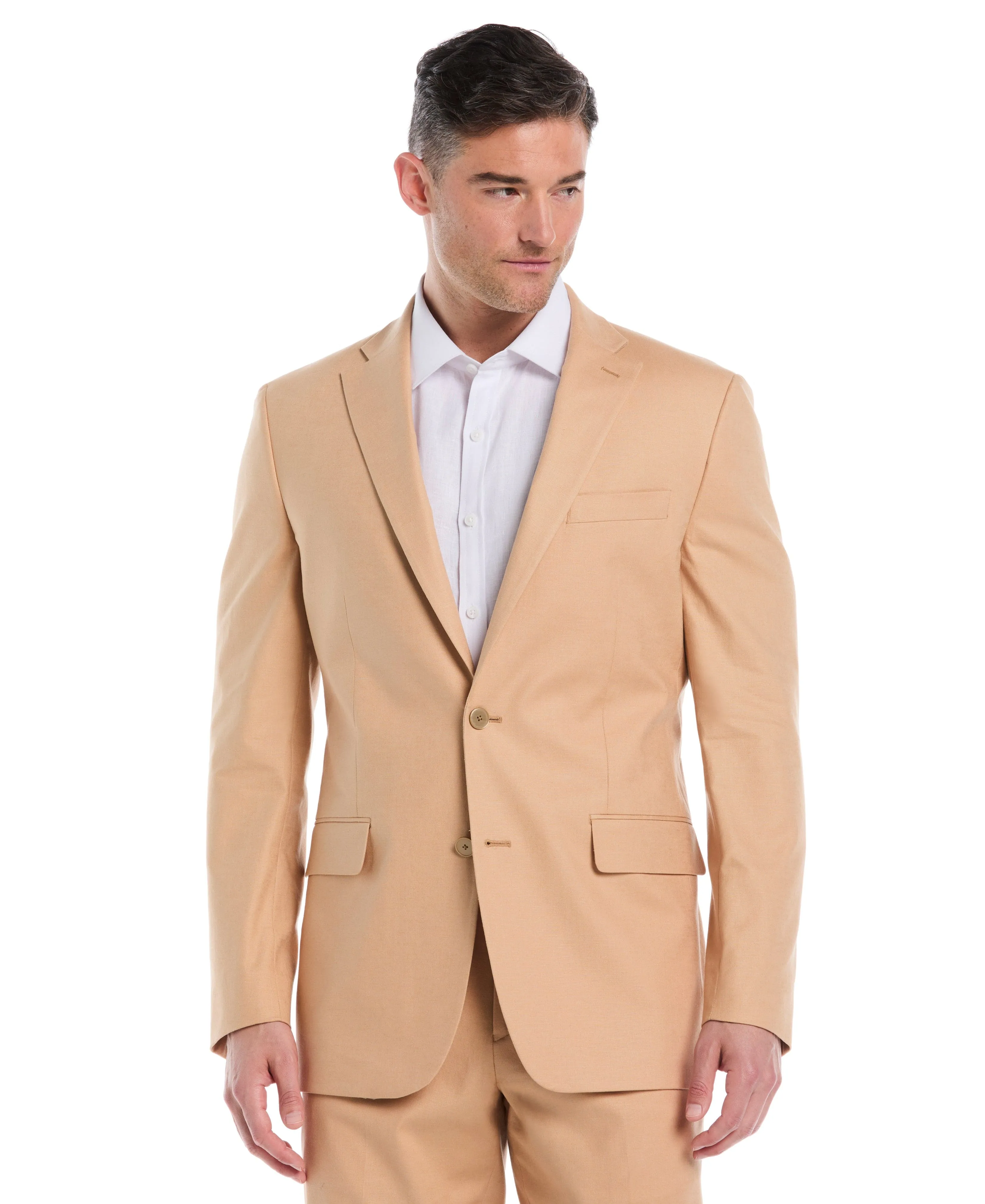 Linen Blend Suit Jacket sold by Cubavera