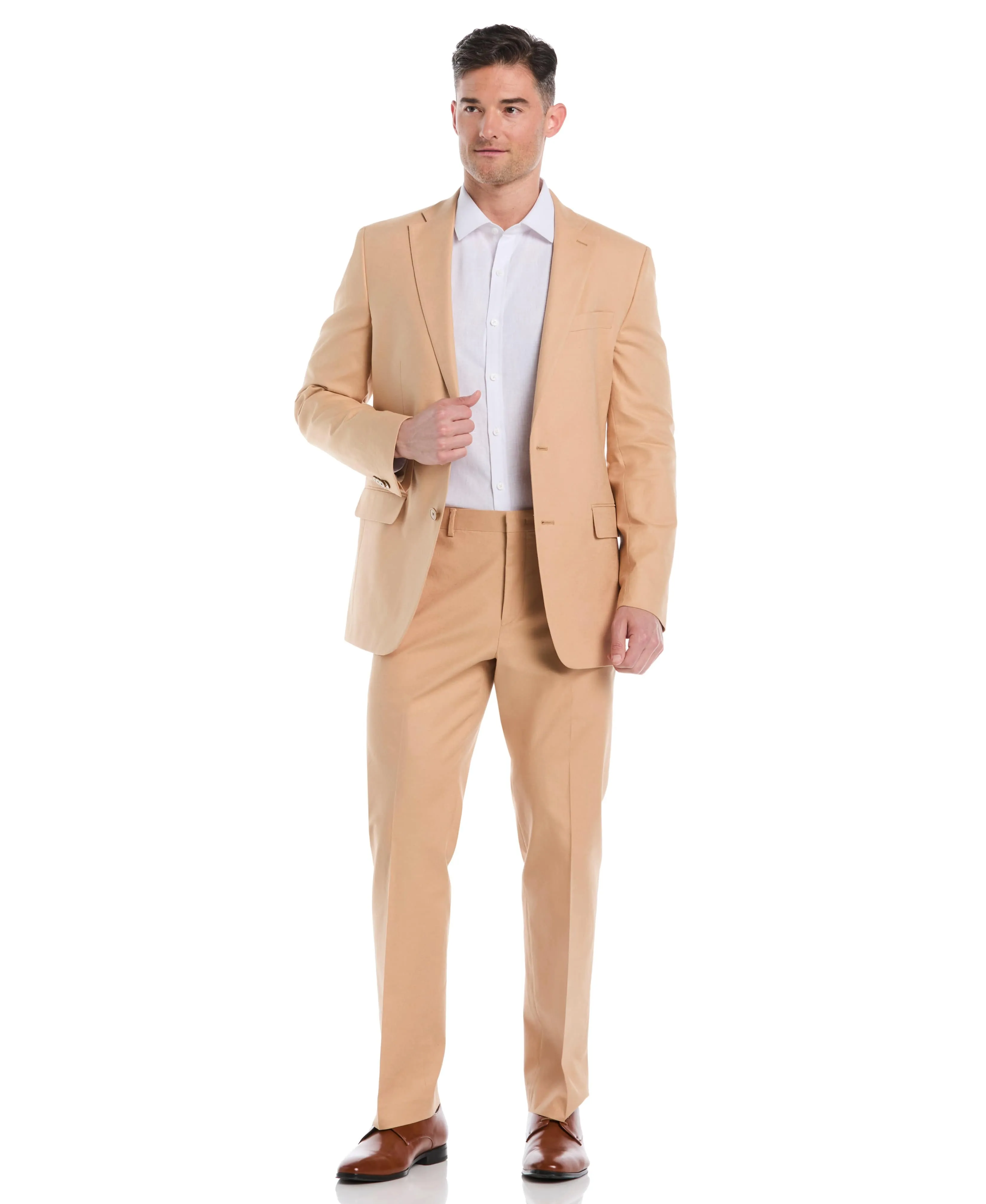 Linen Blend Suit Jacket sold by Cubavera product image thumbnail 5