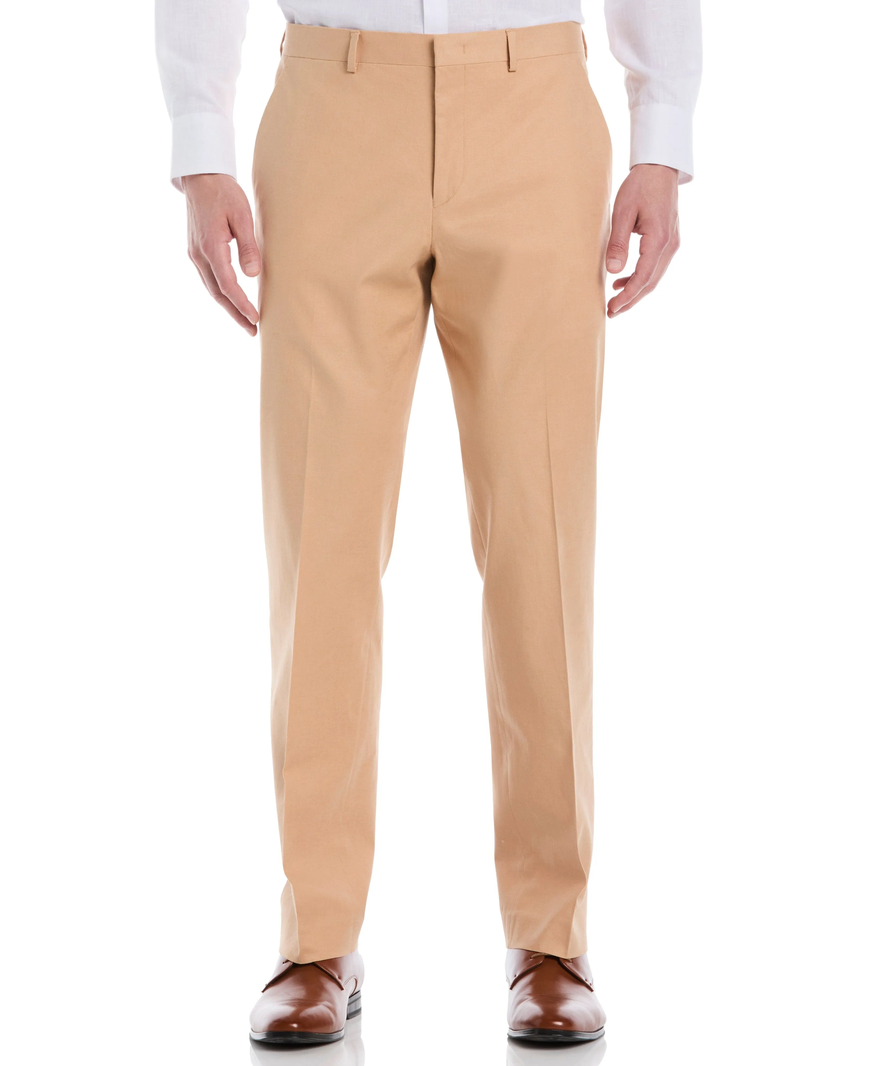 Linen Blend Flat Front Pant sold by Cubavera
