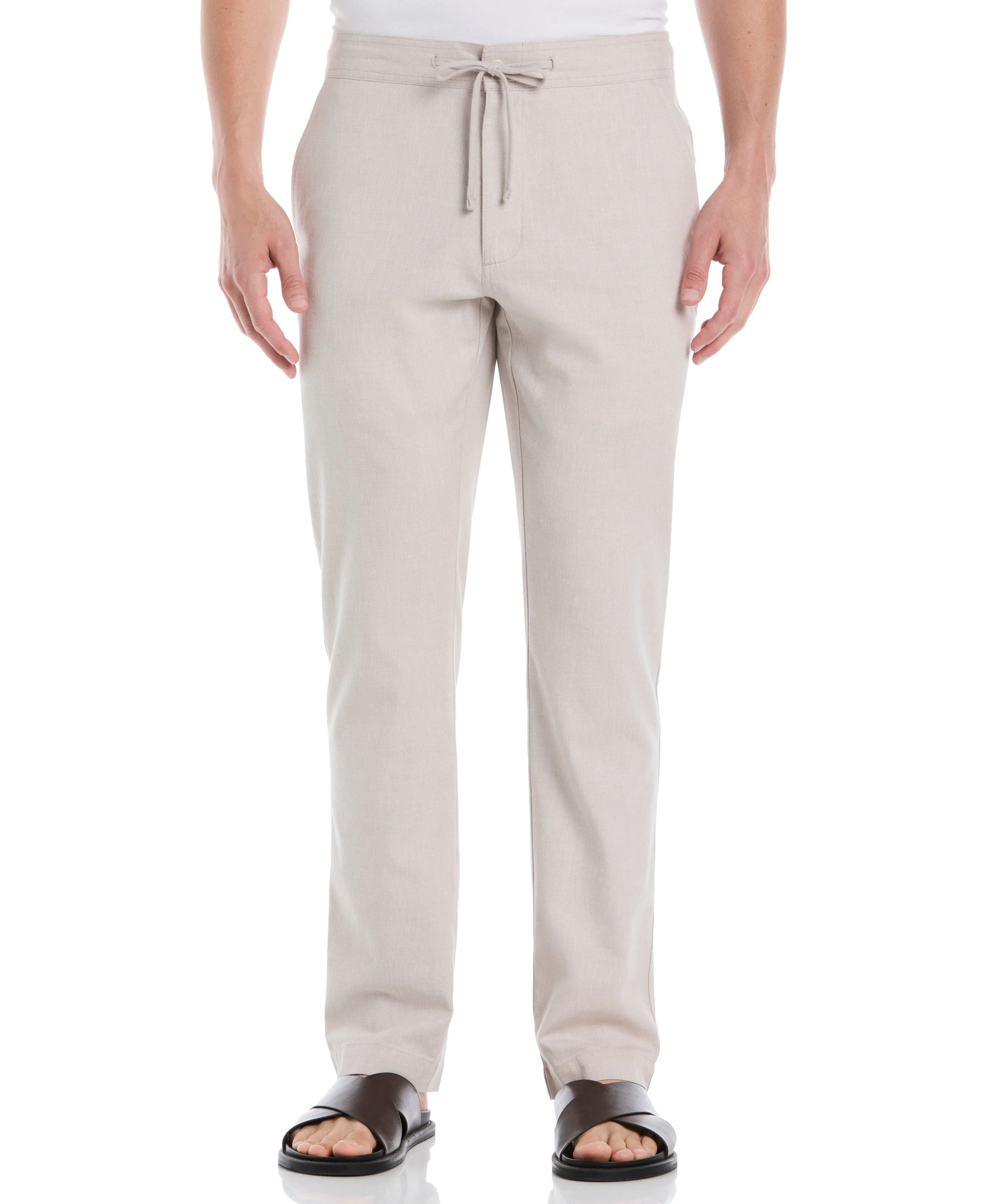 Cotton Linen Flat Front Pant sold by Cubavera