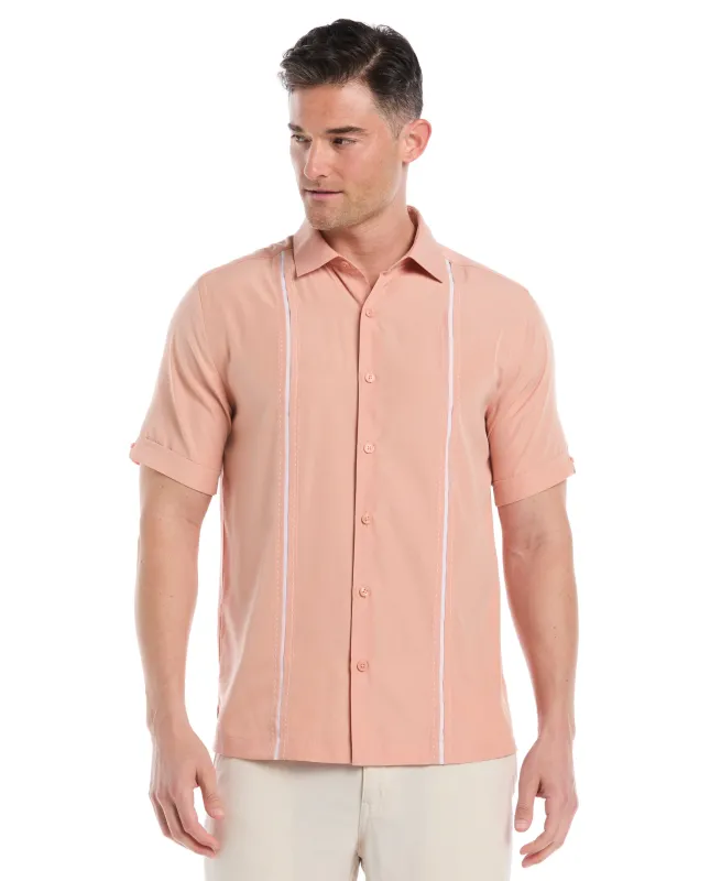 Panel Shirt - Contrast Stitching sold by Cubavera
