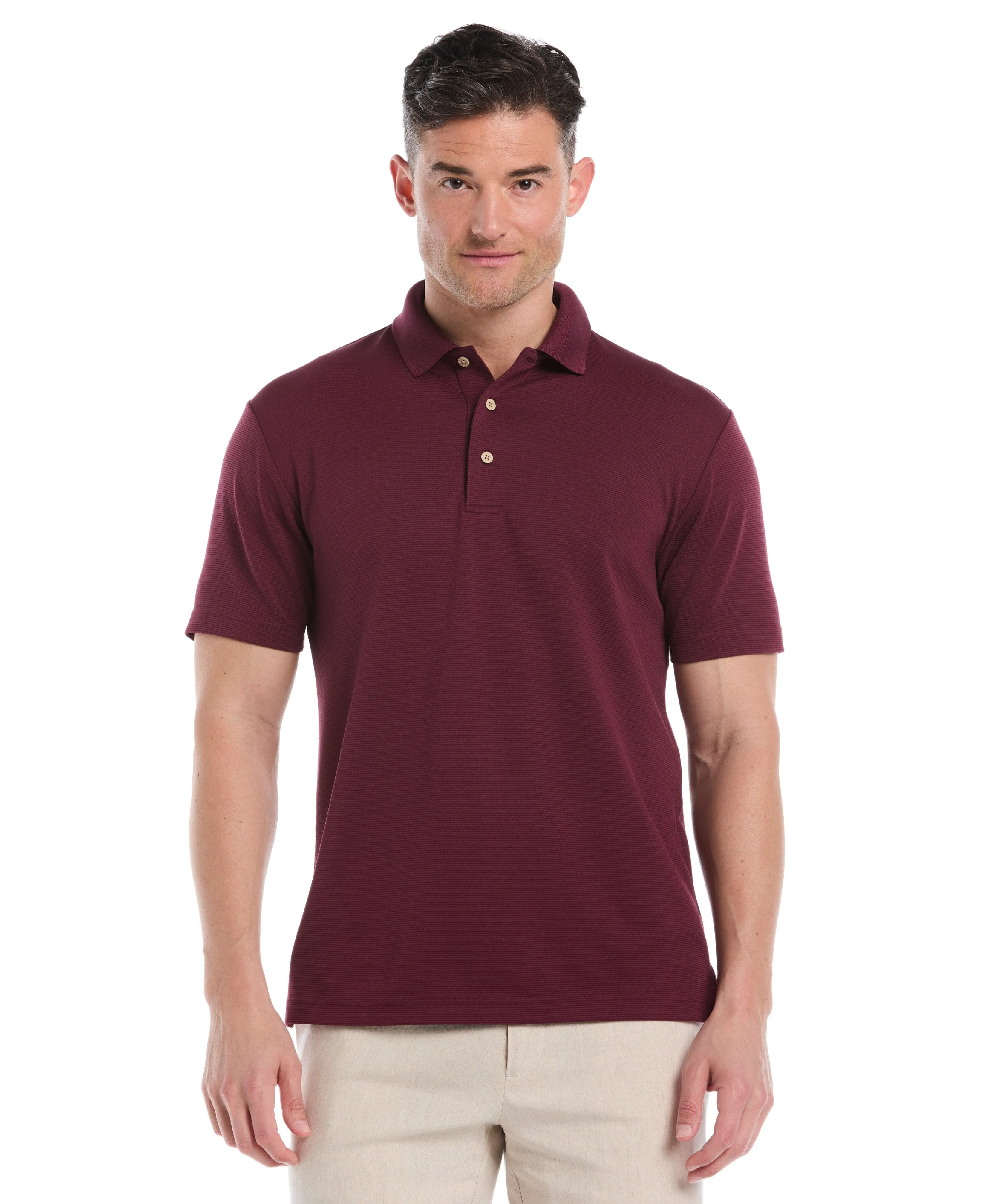 Solid Textured Polo sold by Cubavera