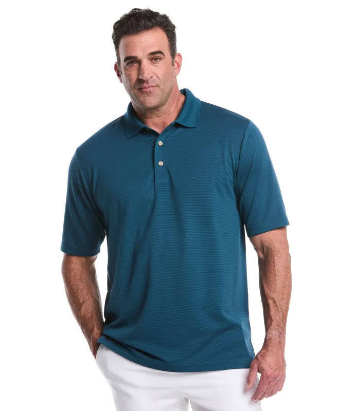 Big & Tall Solid Textured Polo sold by Cubavera