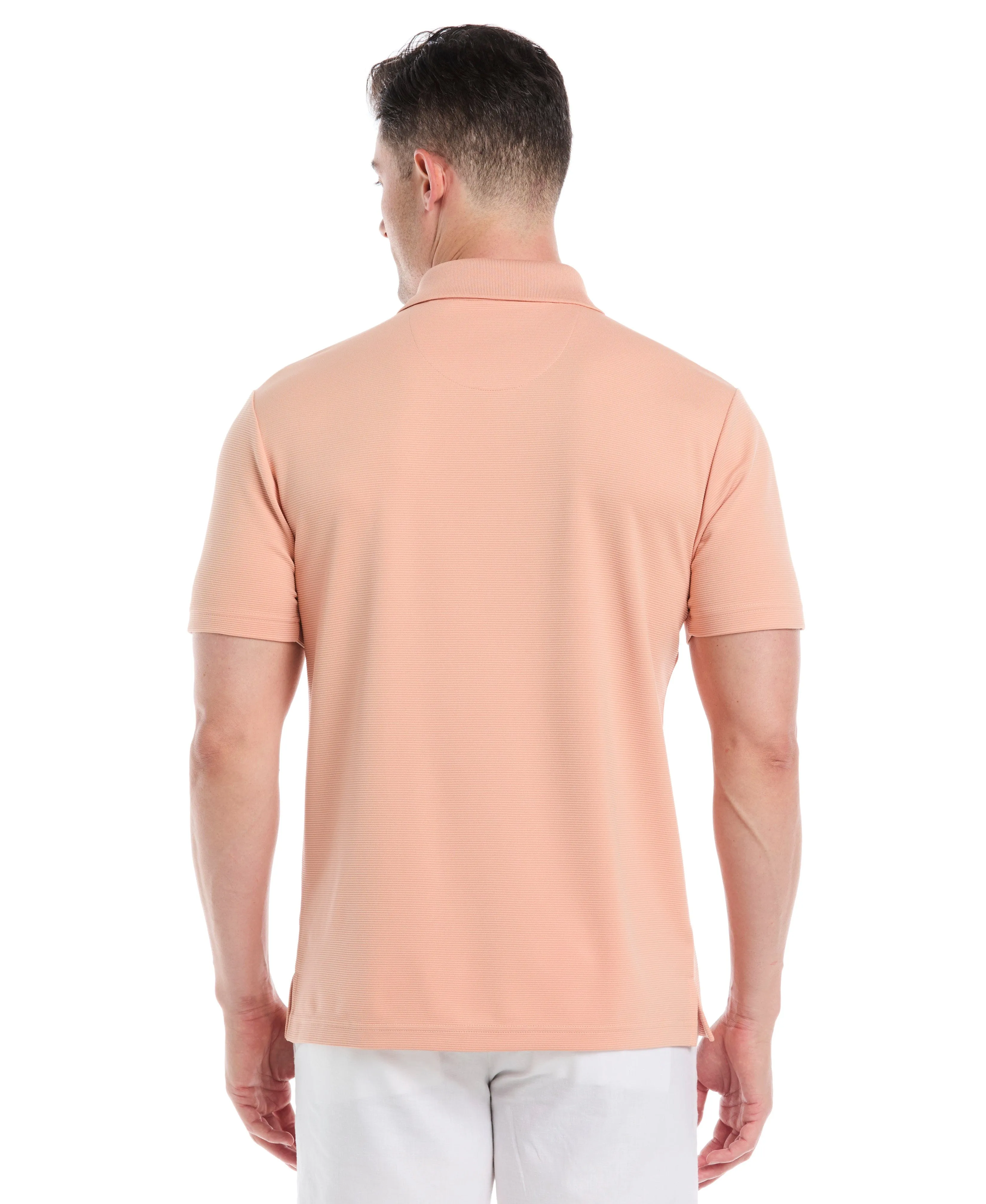 Solid Textured Polo sold by Cubavera product image thumbnail 2