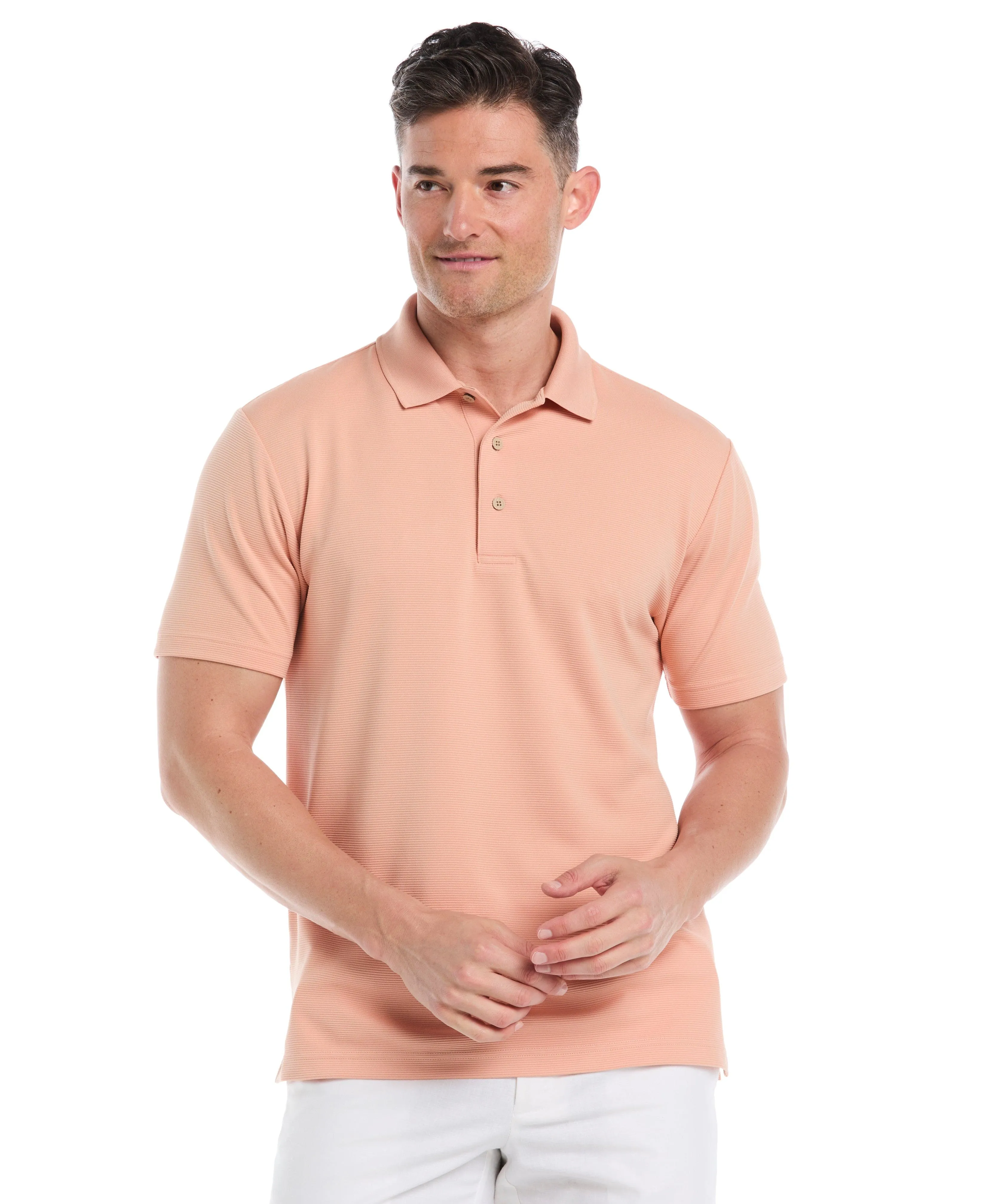 Solid Textured Polo sold by Cubavera