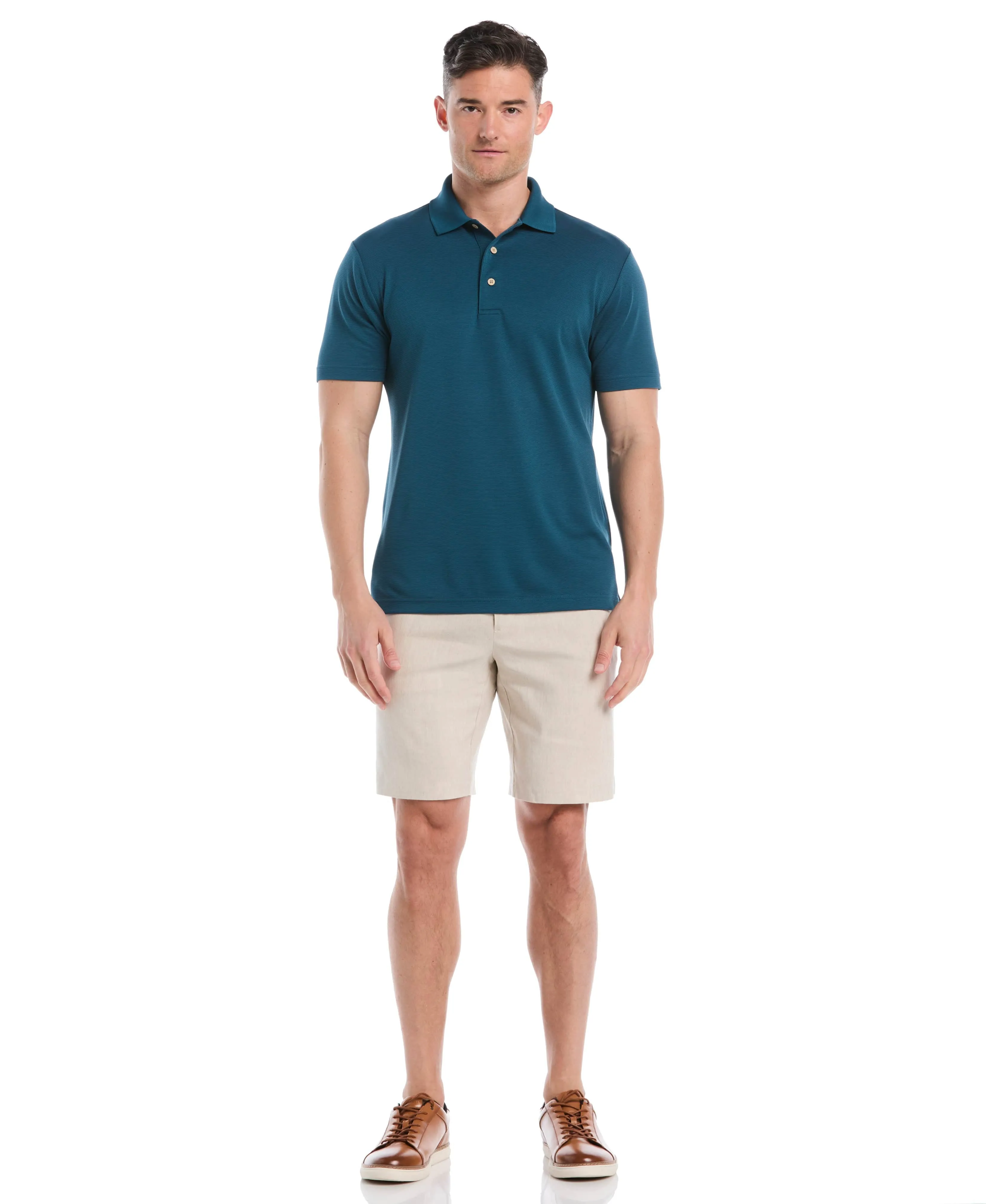 Solid Textured Polo sold by Cubavera product image thumbnail 4