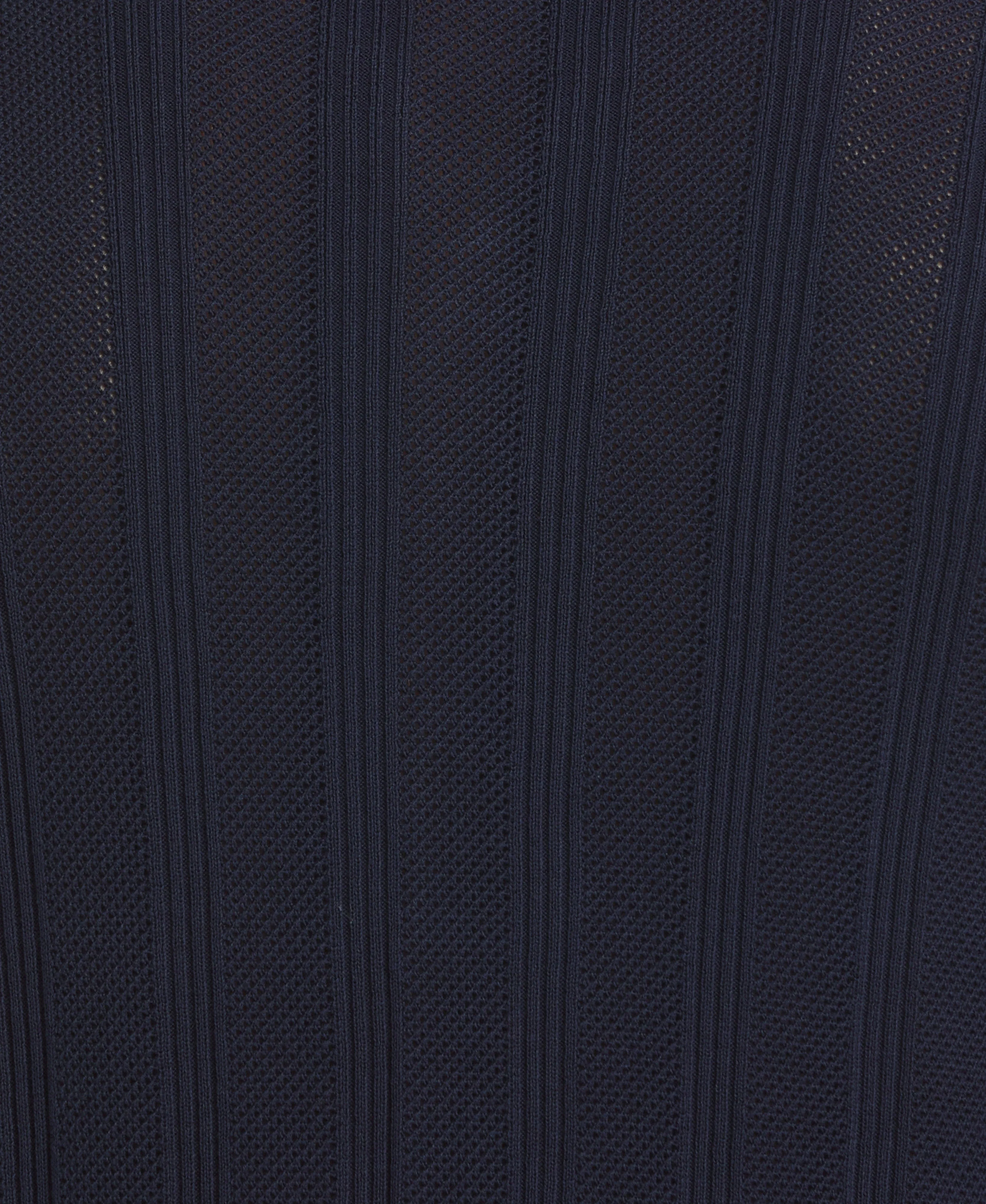 Mesh Stripe Short Sleeve Sweater sold by Cubavera product image thumbnail 5