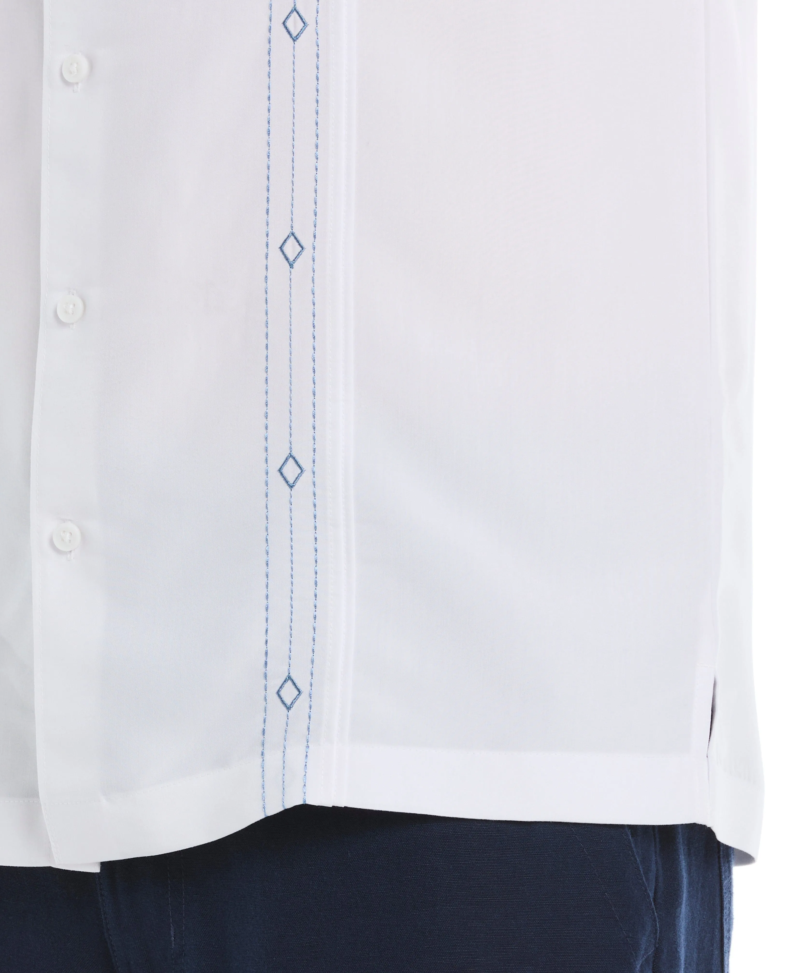 Embroidered Panel Shirt sold by Cubavera product image thumbnail 3