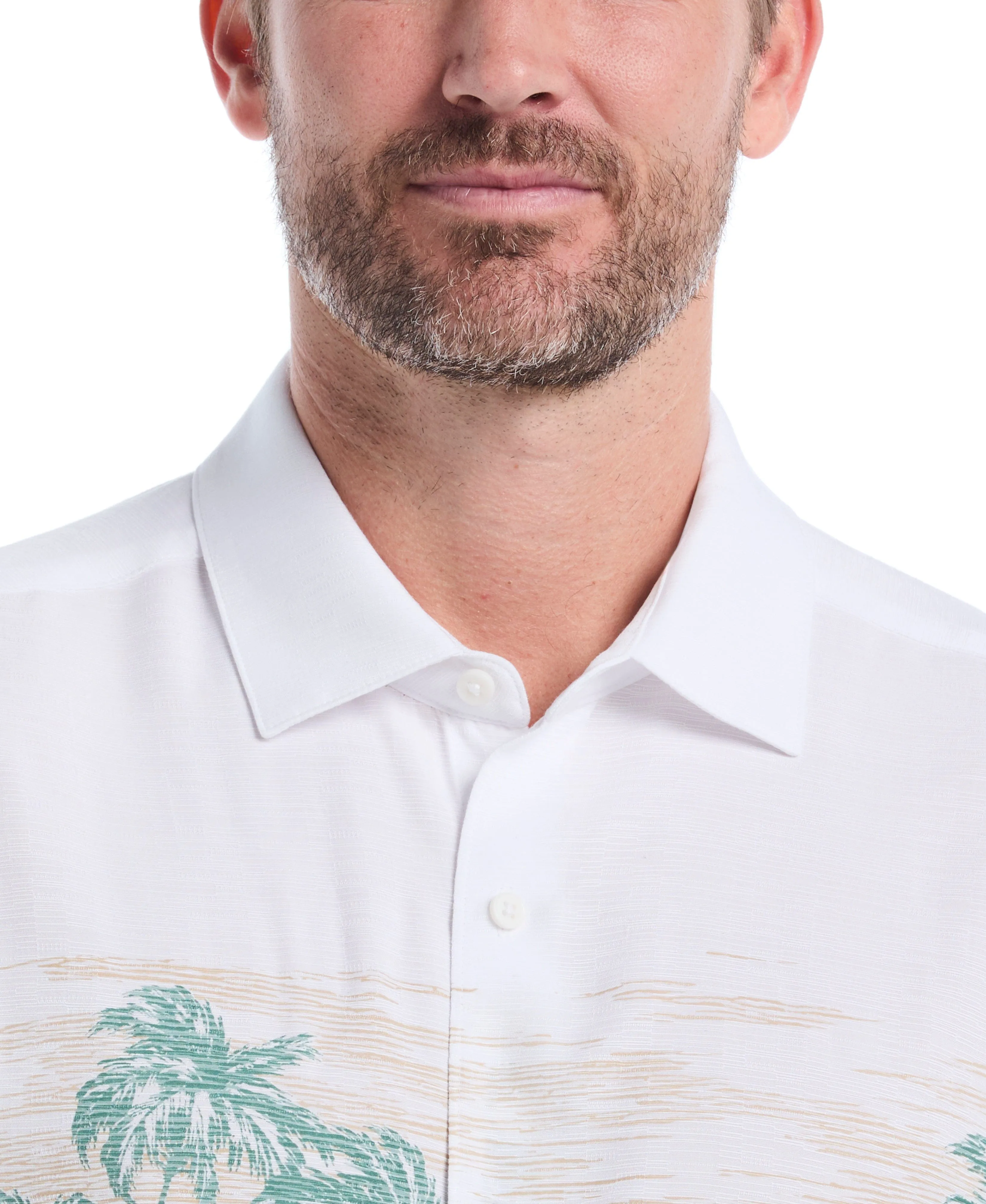 Scenic Print Shirt sold by Cubavera product image thumbnail 3