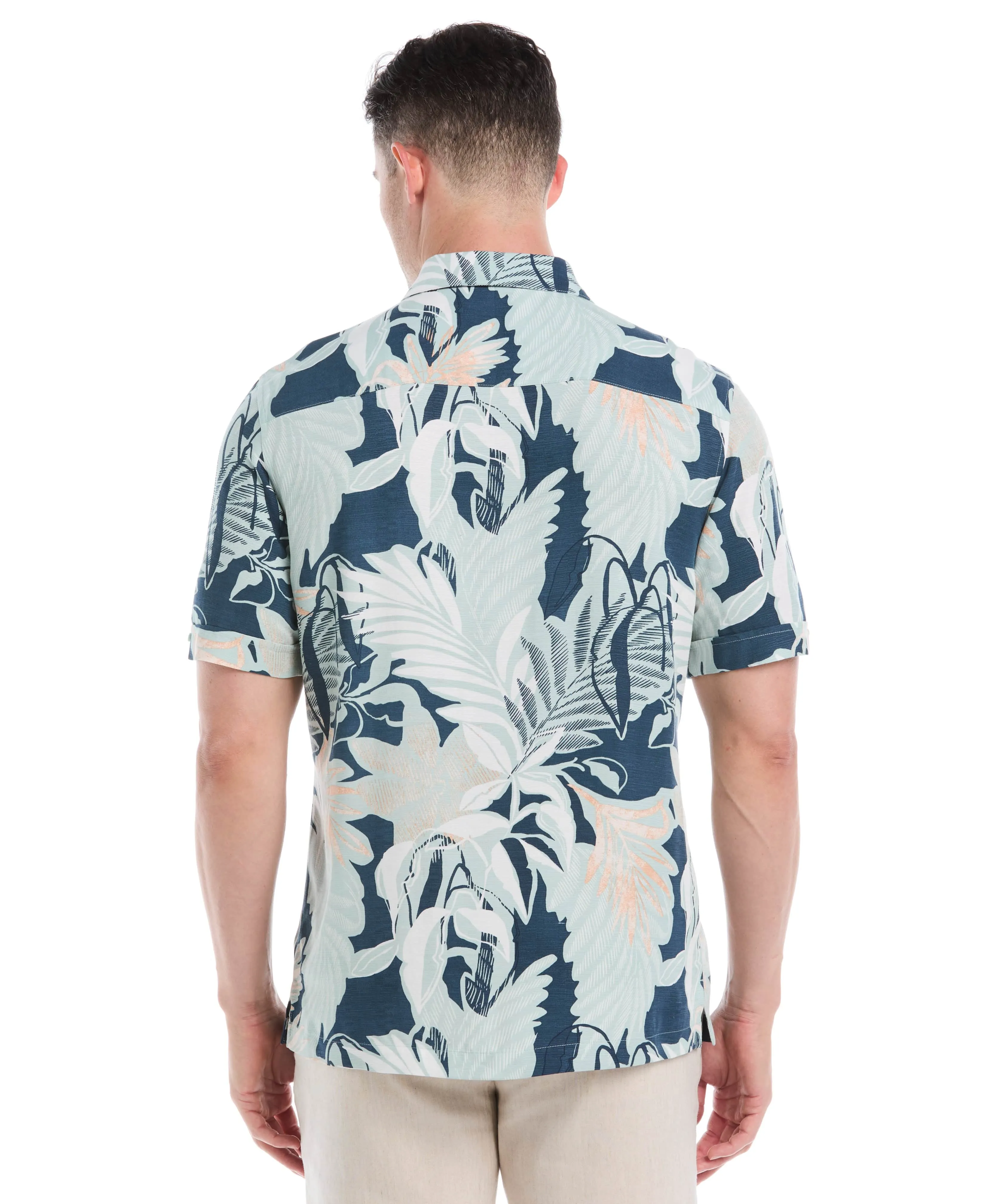 Tropical Print Shirt sold by Cubavera product image thumbnail 3