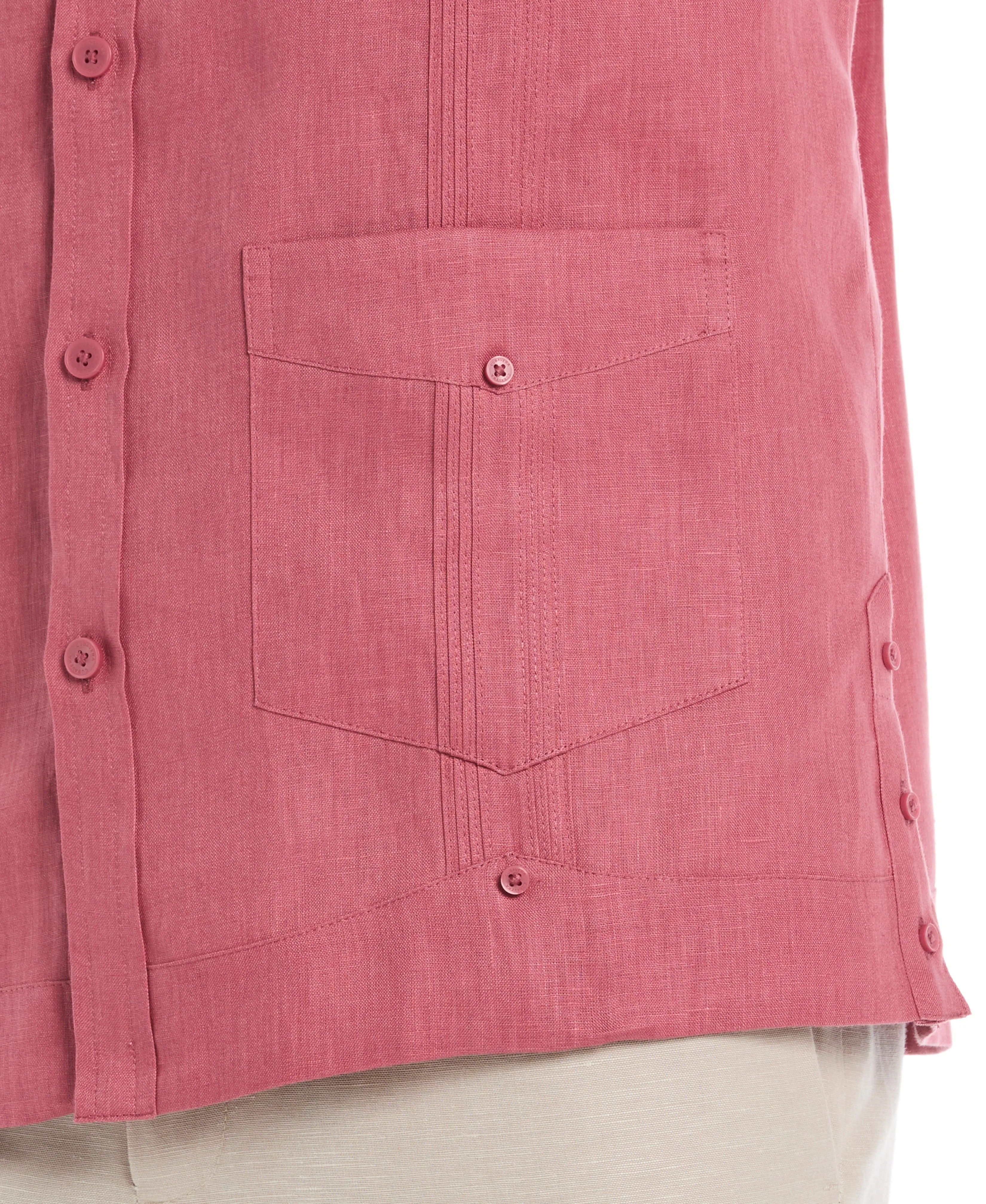 100% Linen Classic Guayabera Shirt - Long Sleeve sold by Cubavera product image thumbnail 4