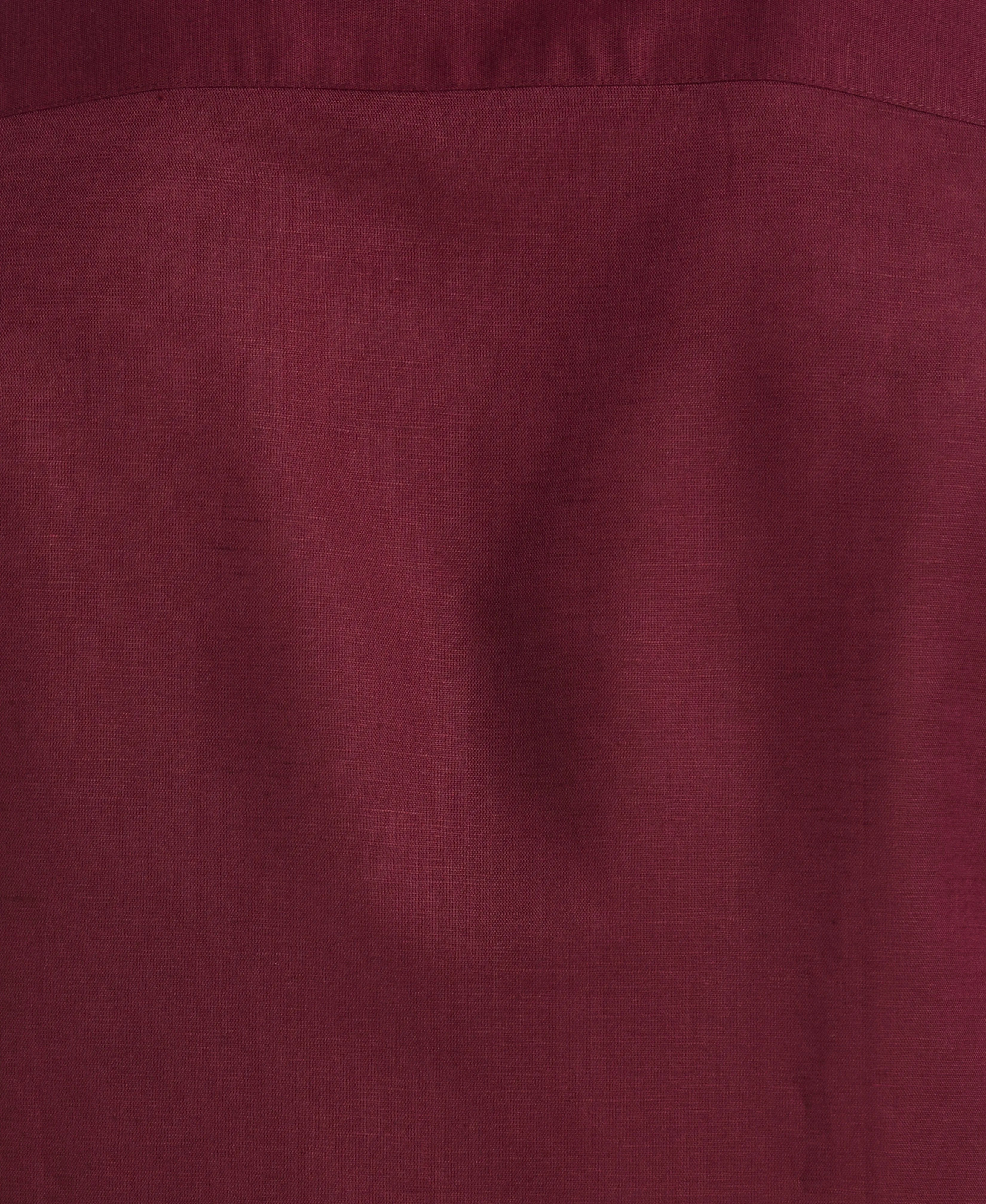 Linen Blend No-Pocket Guayabera Shirt sold by Cubavera product image thumbnail 5