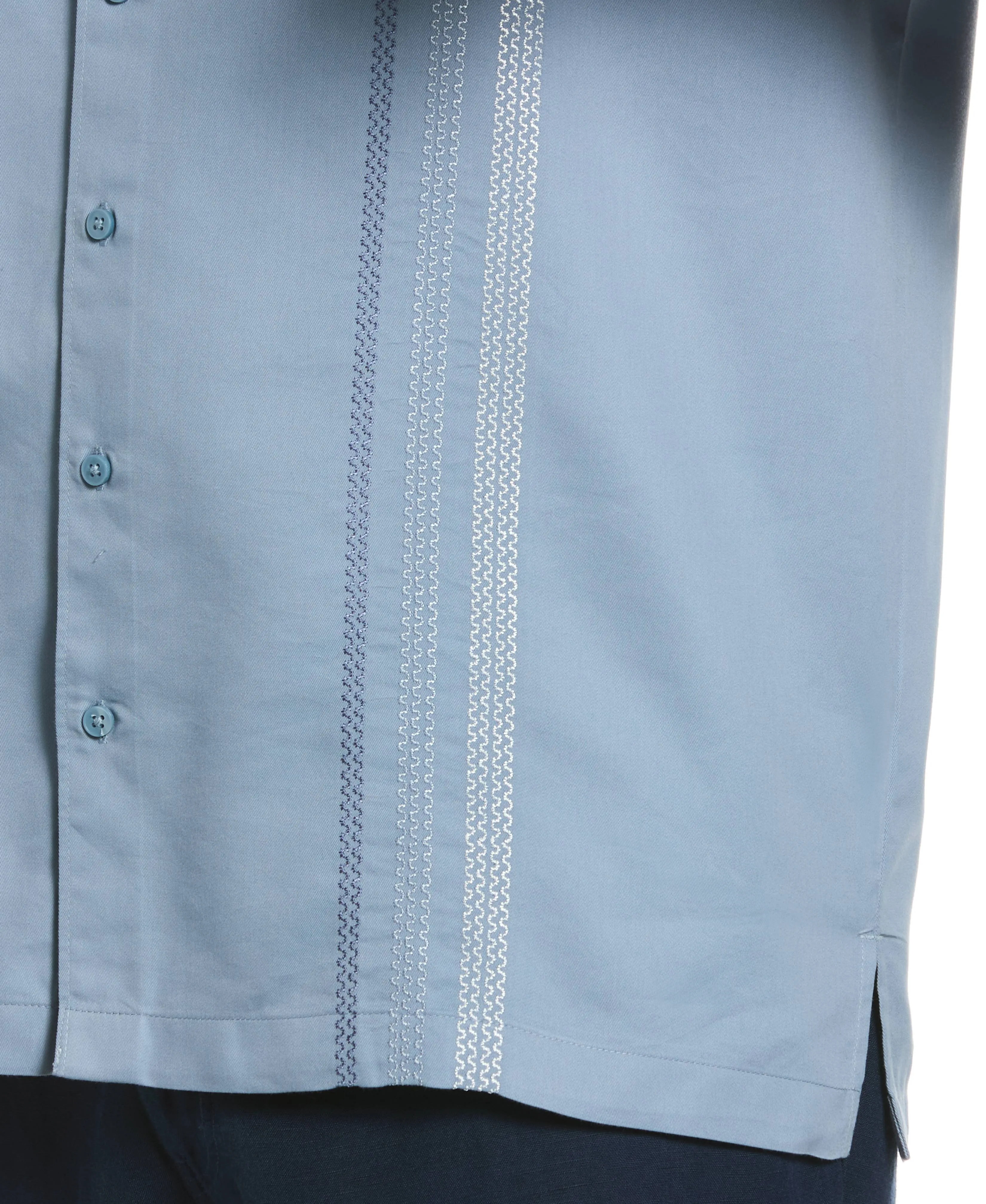 Big & Tall Ombre Embroidery Panel Shirt sold by Cubavera product image thumbnail 3