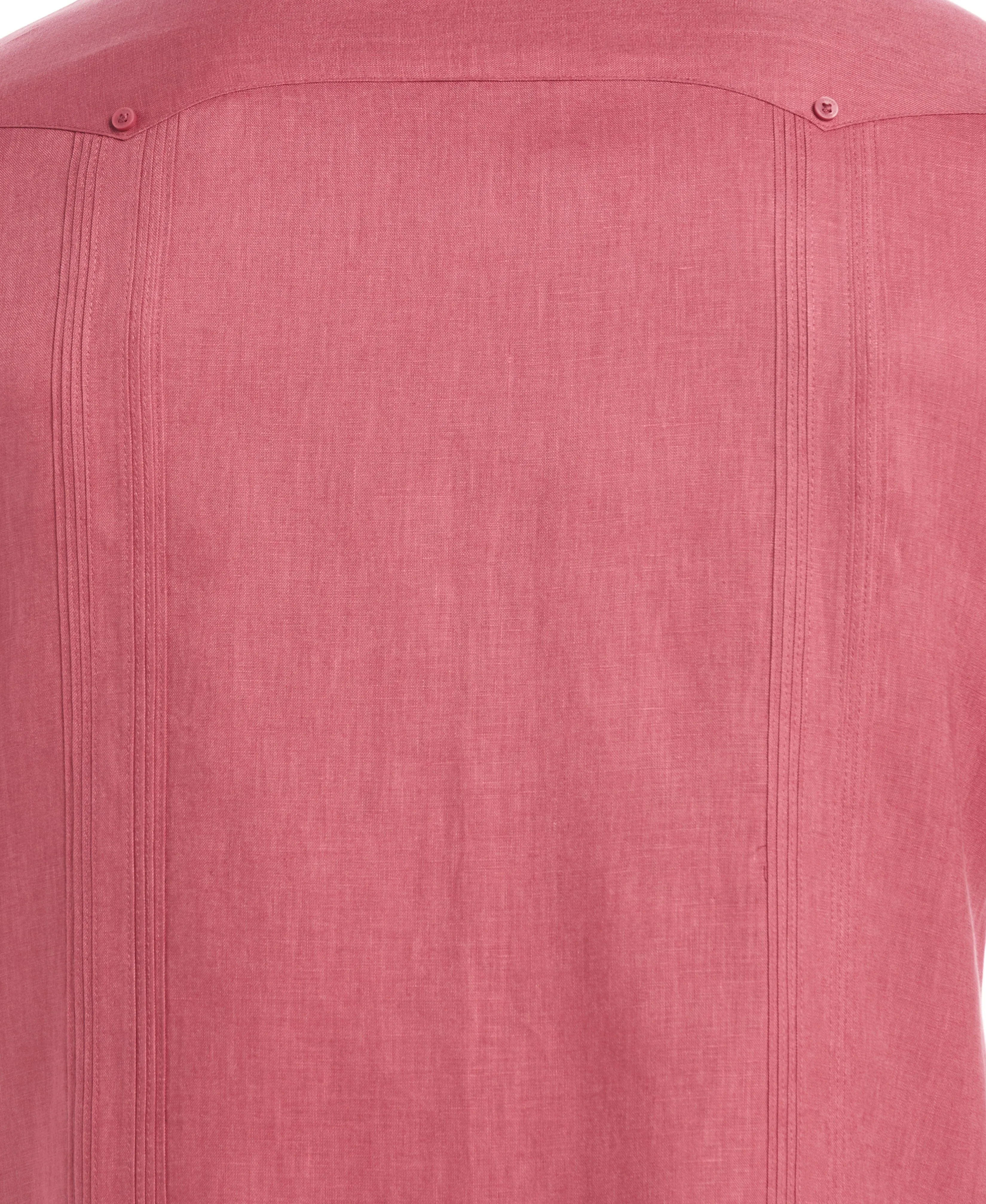 Big & Tall 100% Linen Classic Guayabera Shirt - Long Sleeve sold by Cubavera product image thumbnail 5