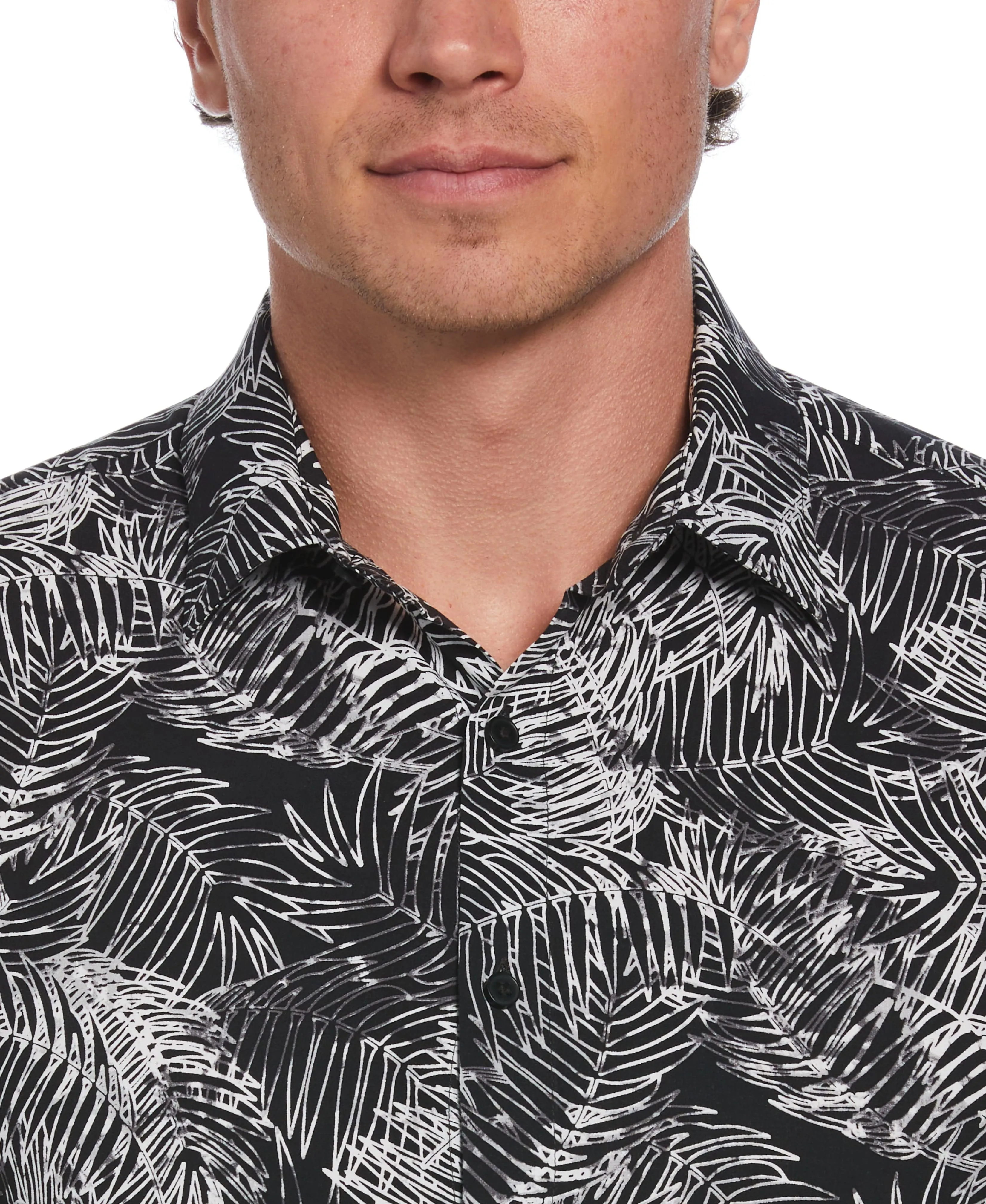 Leaves Print Shirt sold by Cubavera product image thumbnail 4