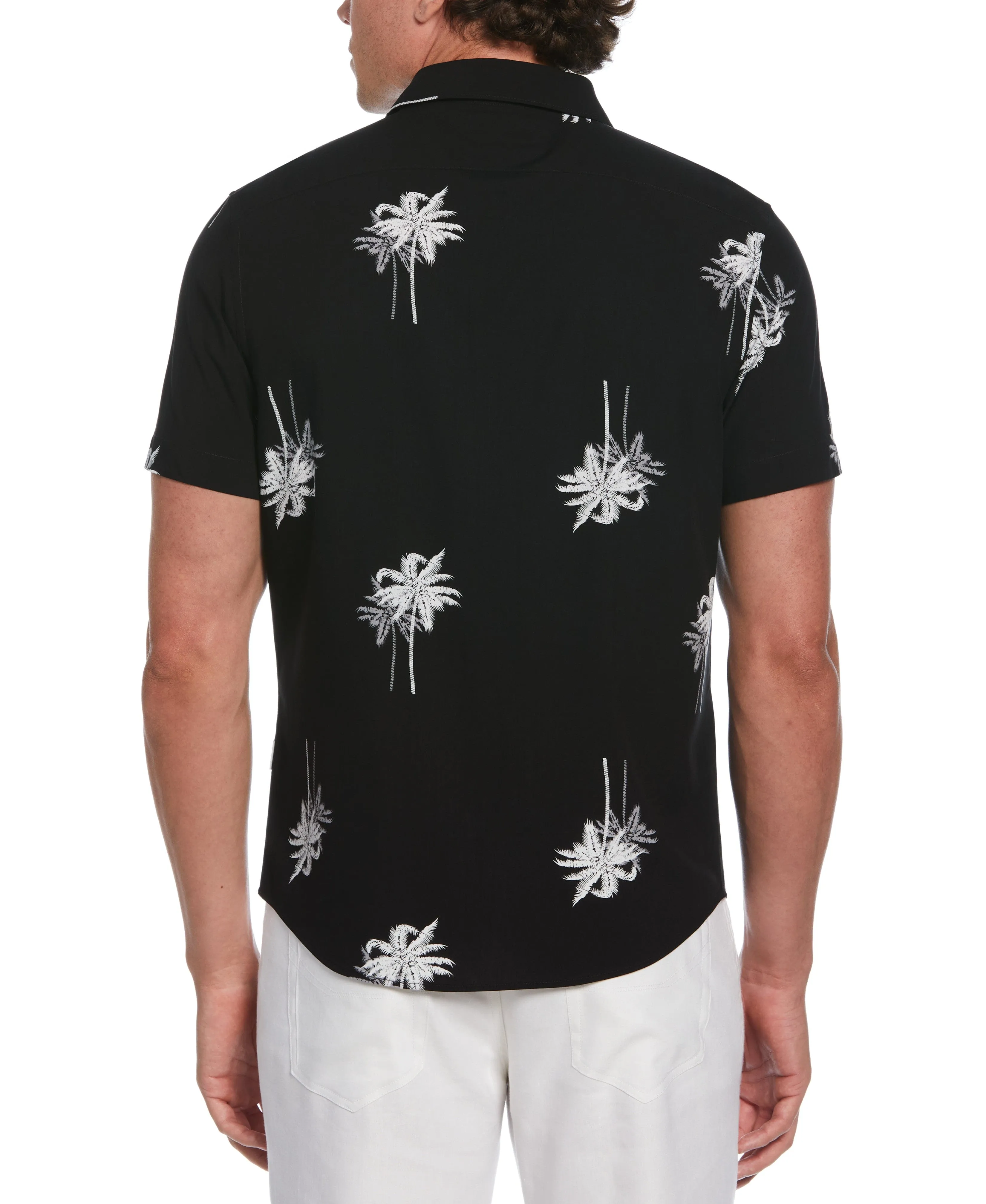 Palms Print Shirt sold by Cubavera product image thumbnail 2