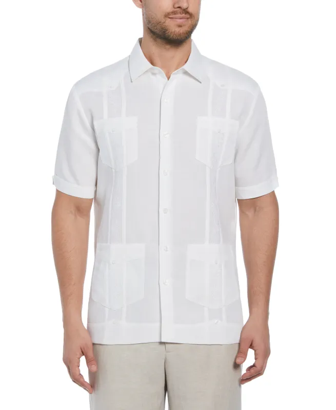 Short Sleeve Embroidered Guayabera sold by Cubavera