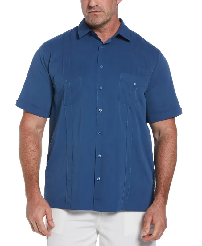 Big & Tall Two-Pocket Double Pintuck Shirt sold by Cubavera