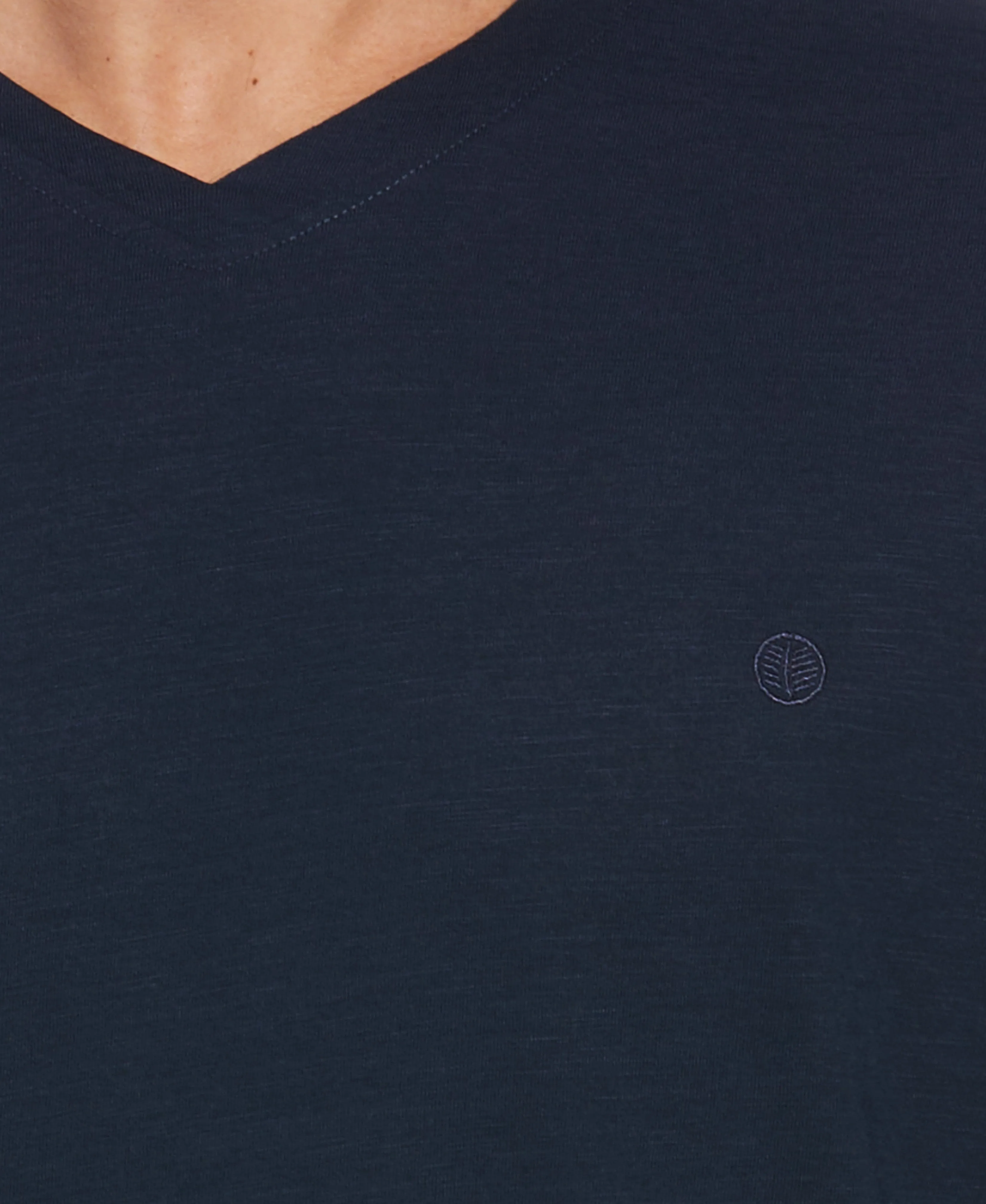 Slub V-Neck Tee sold by Cubavera product image thumbnail 3