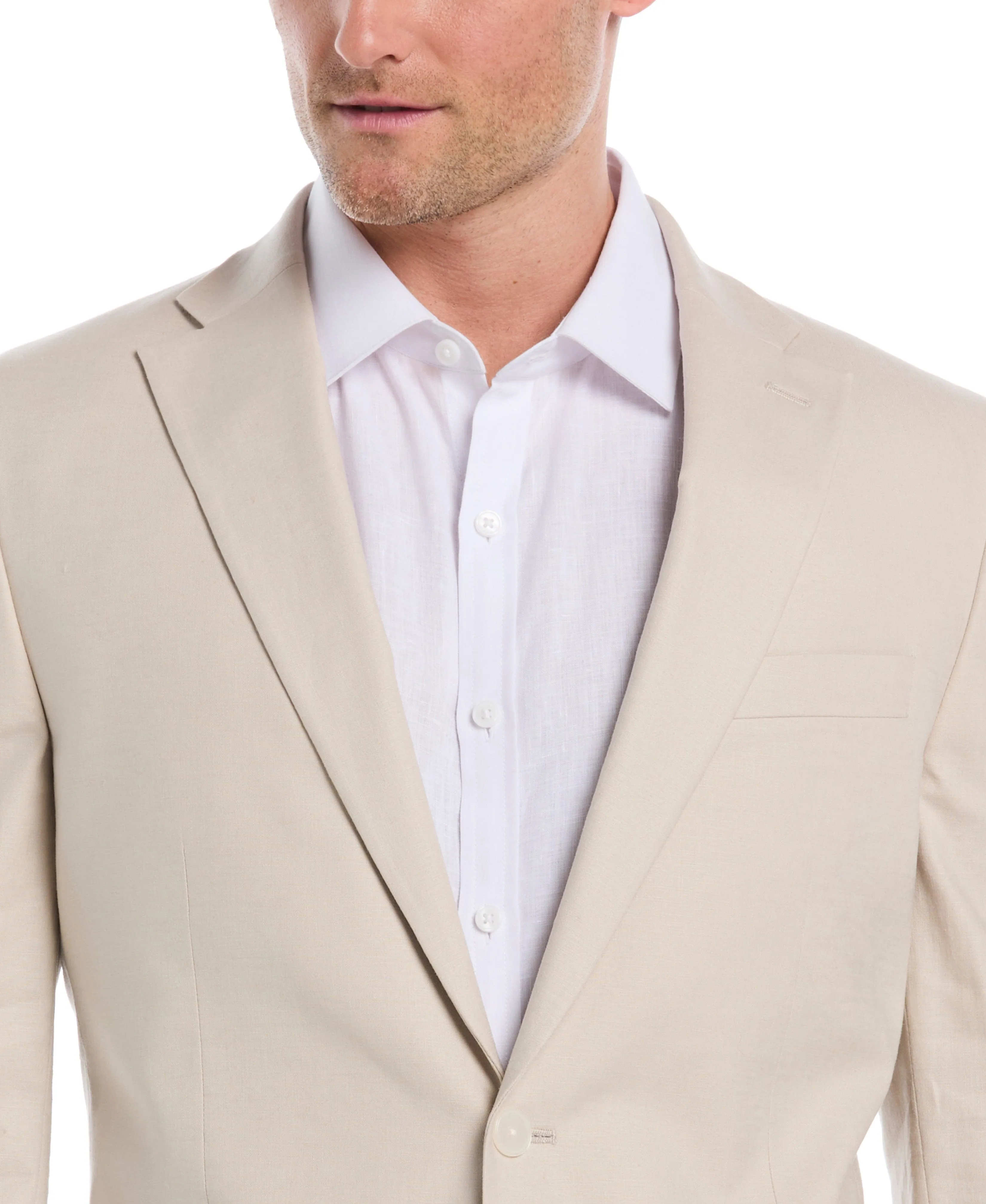 Linen Blend Suit Jacket sold by Cubavera product image thumbnail 3