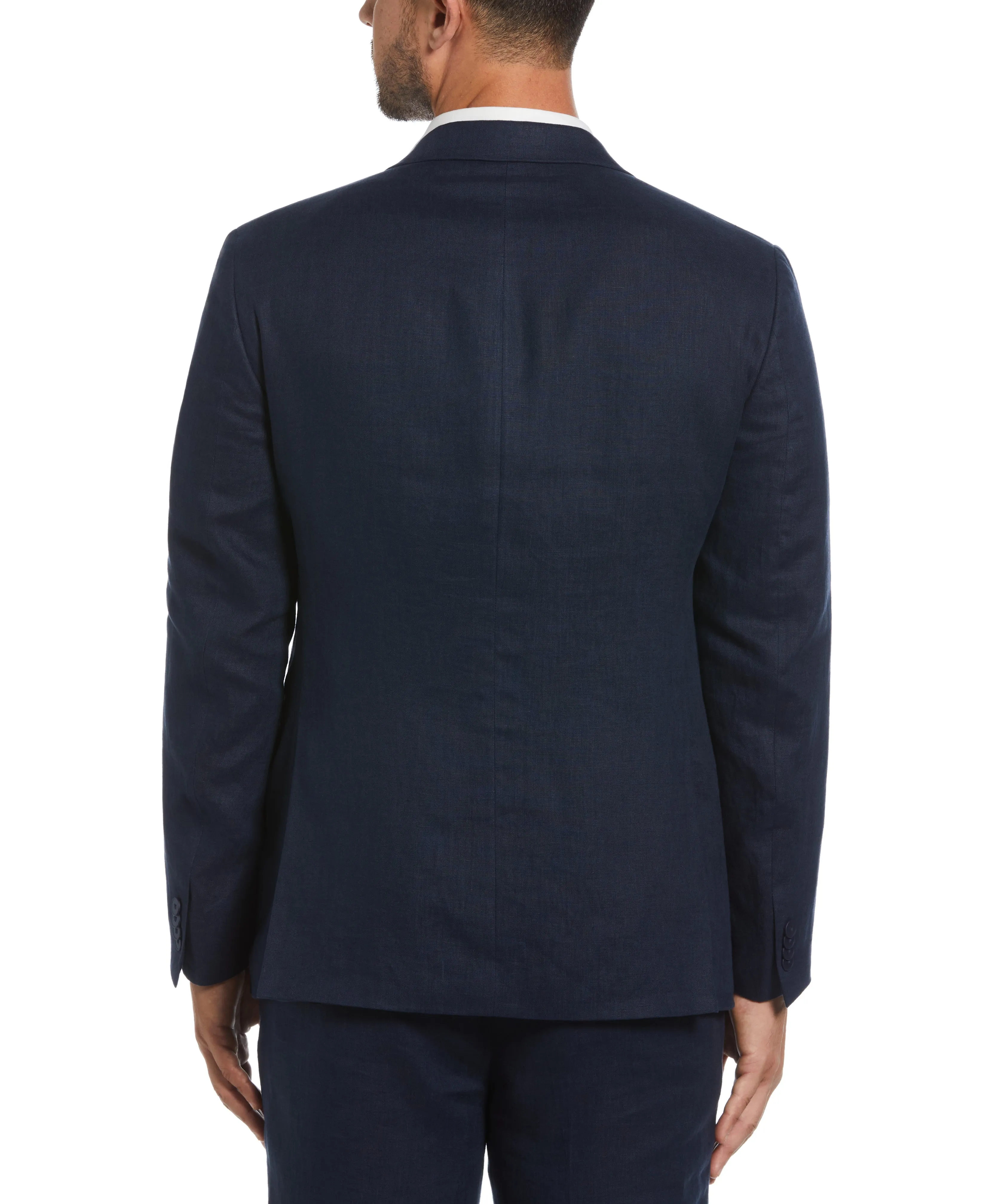 100% Linen Single-Breasted Suit Jacket sold by Cubavera product image thumbnail 2