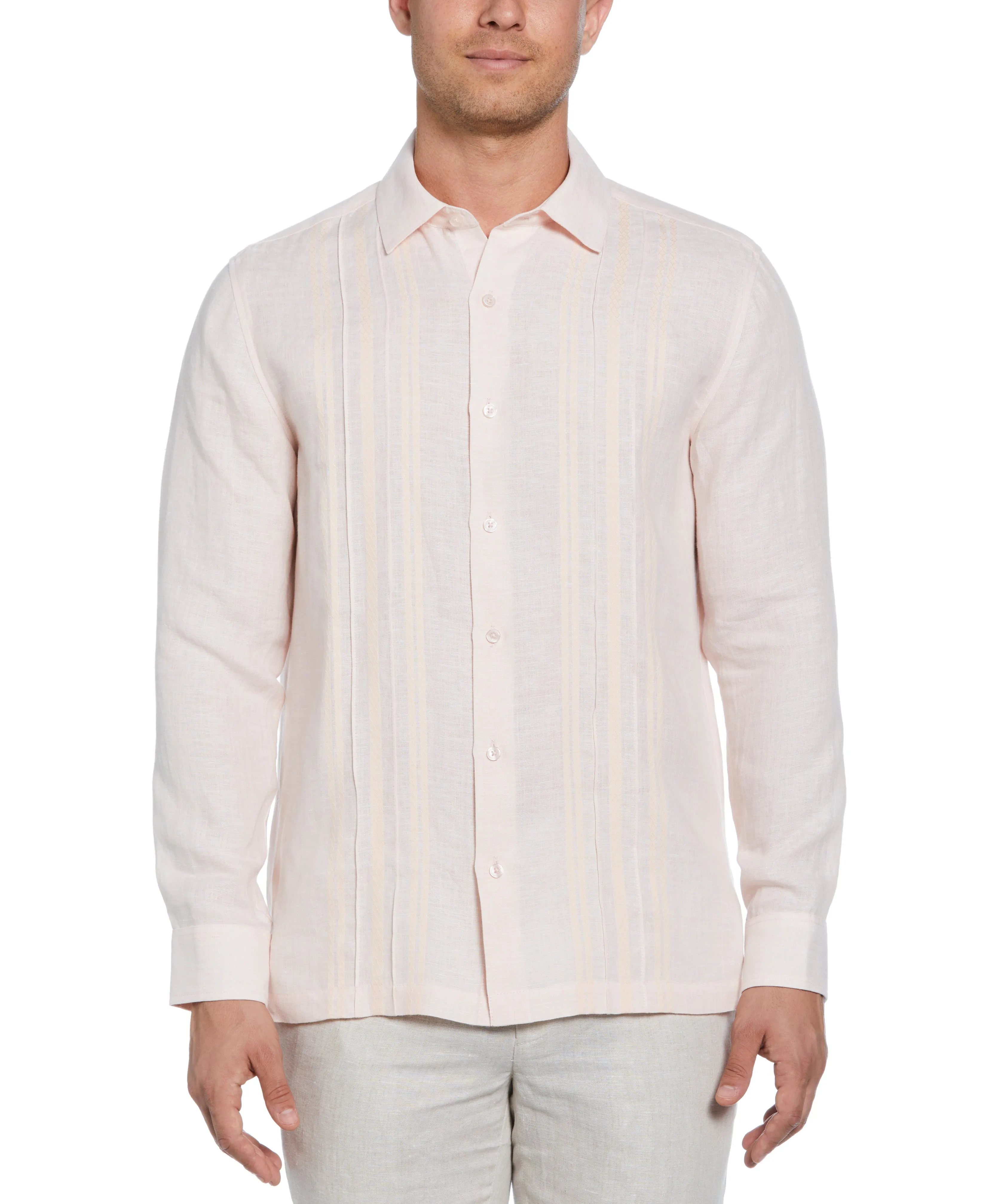 Linen Guayabera Shirt sold by Cubavera