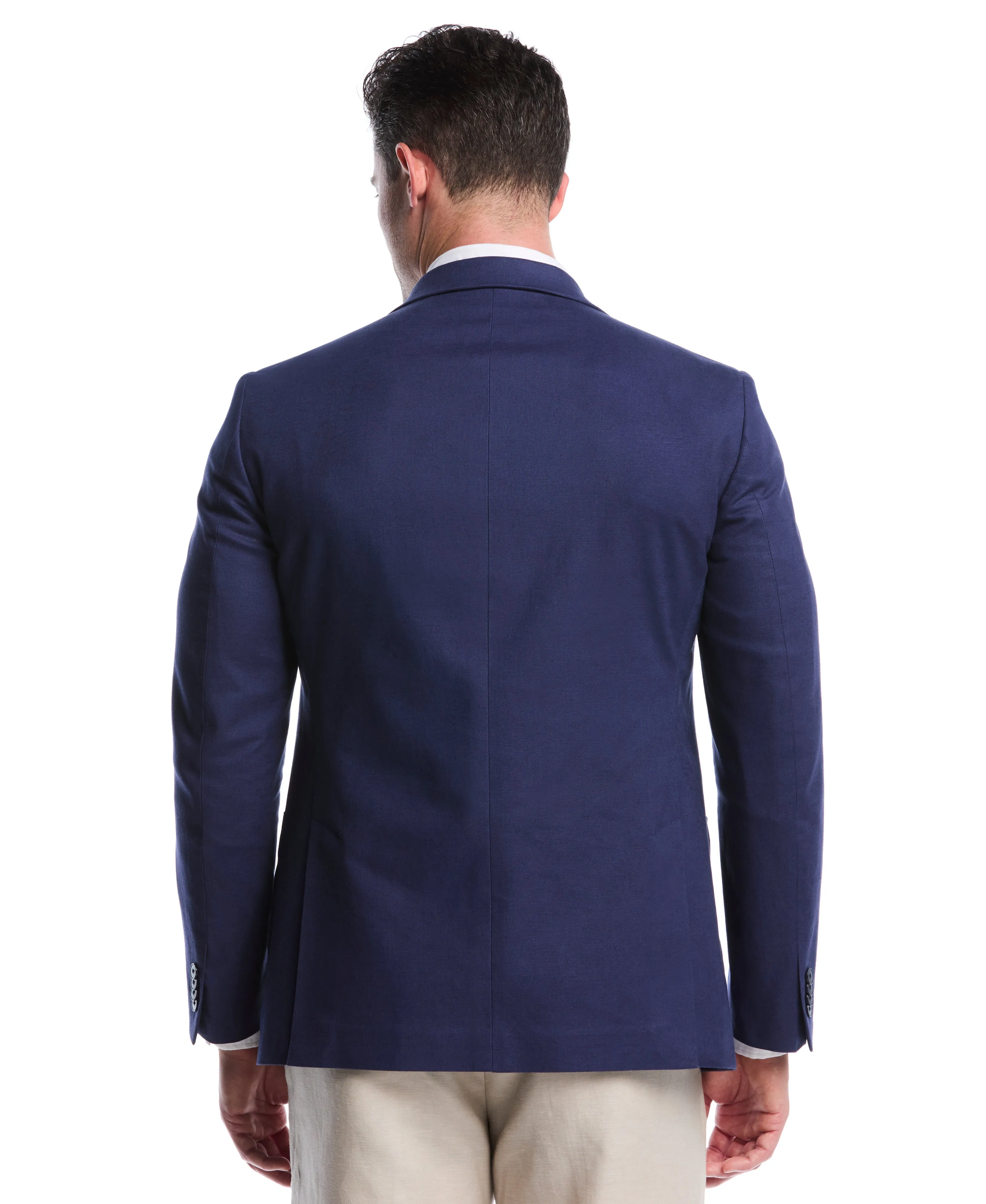 Linen Blend Sports Coat sold by Cubavera product image thumbnail 2