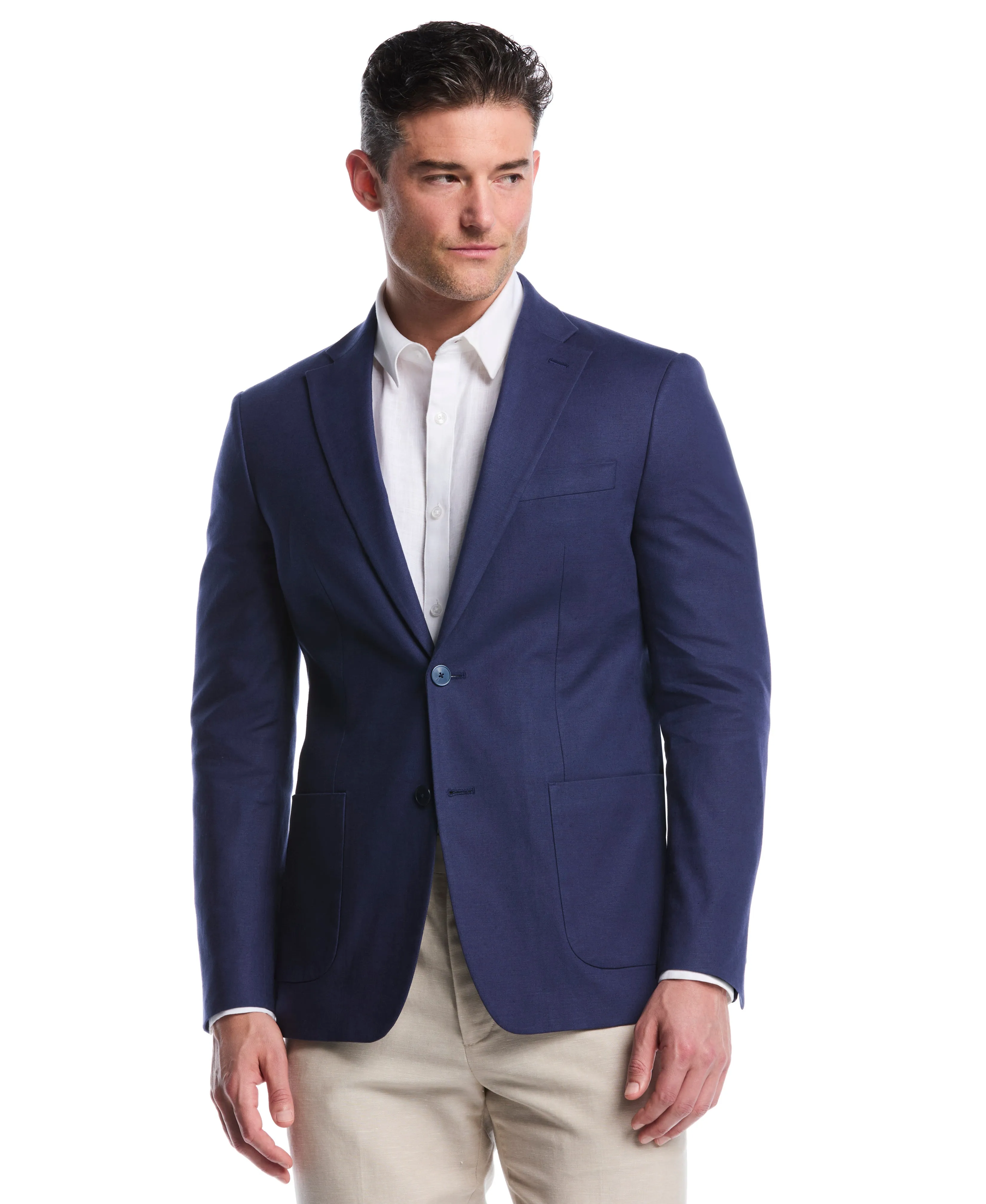 Linen Blend Sports Coat sold by Cubavera