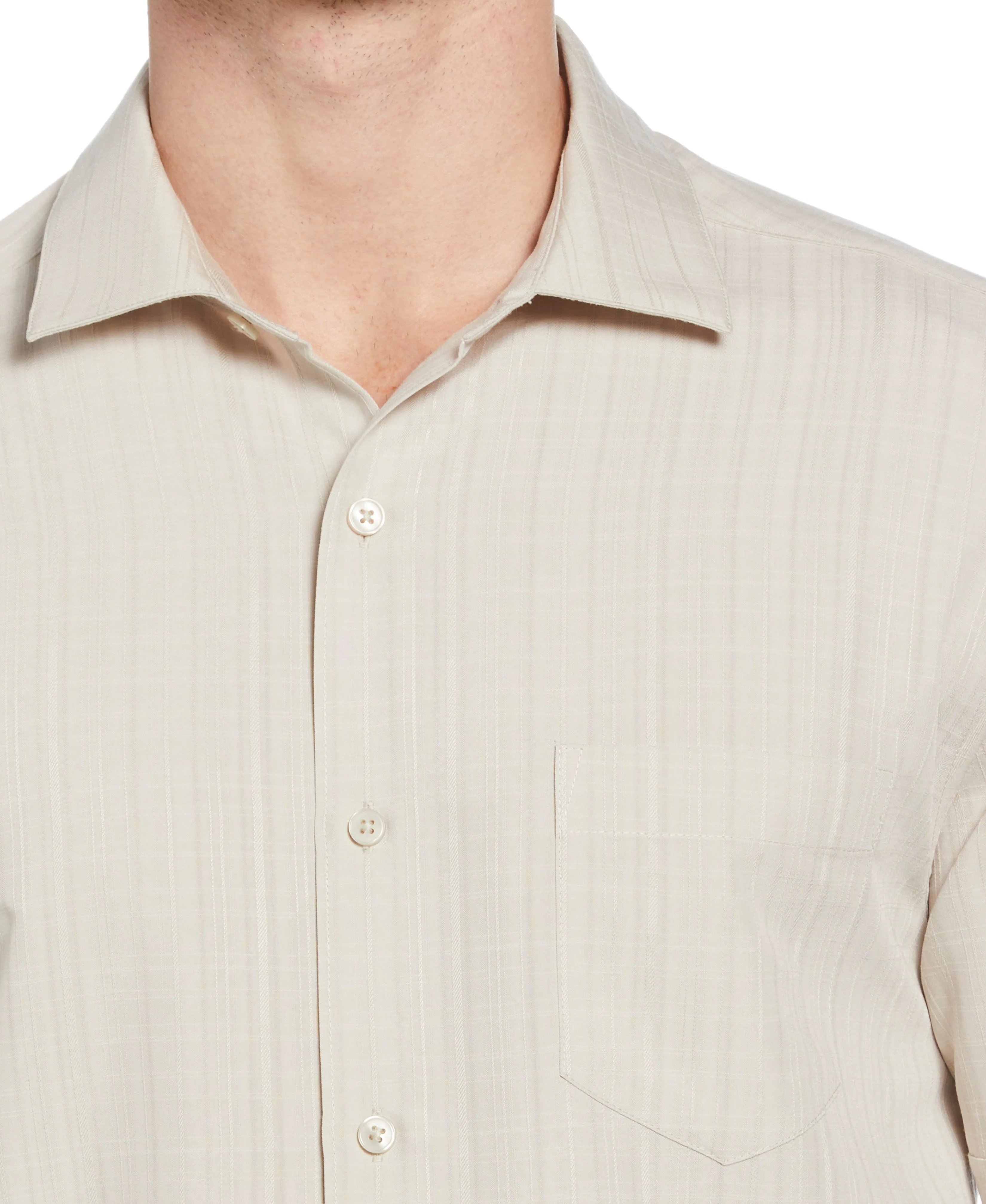 Textured One Pocket Shirt sold by Cubavera product image thumbnail 4