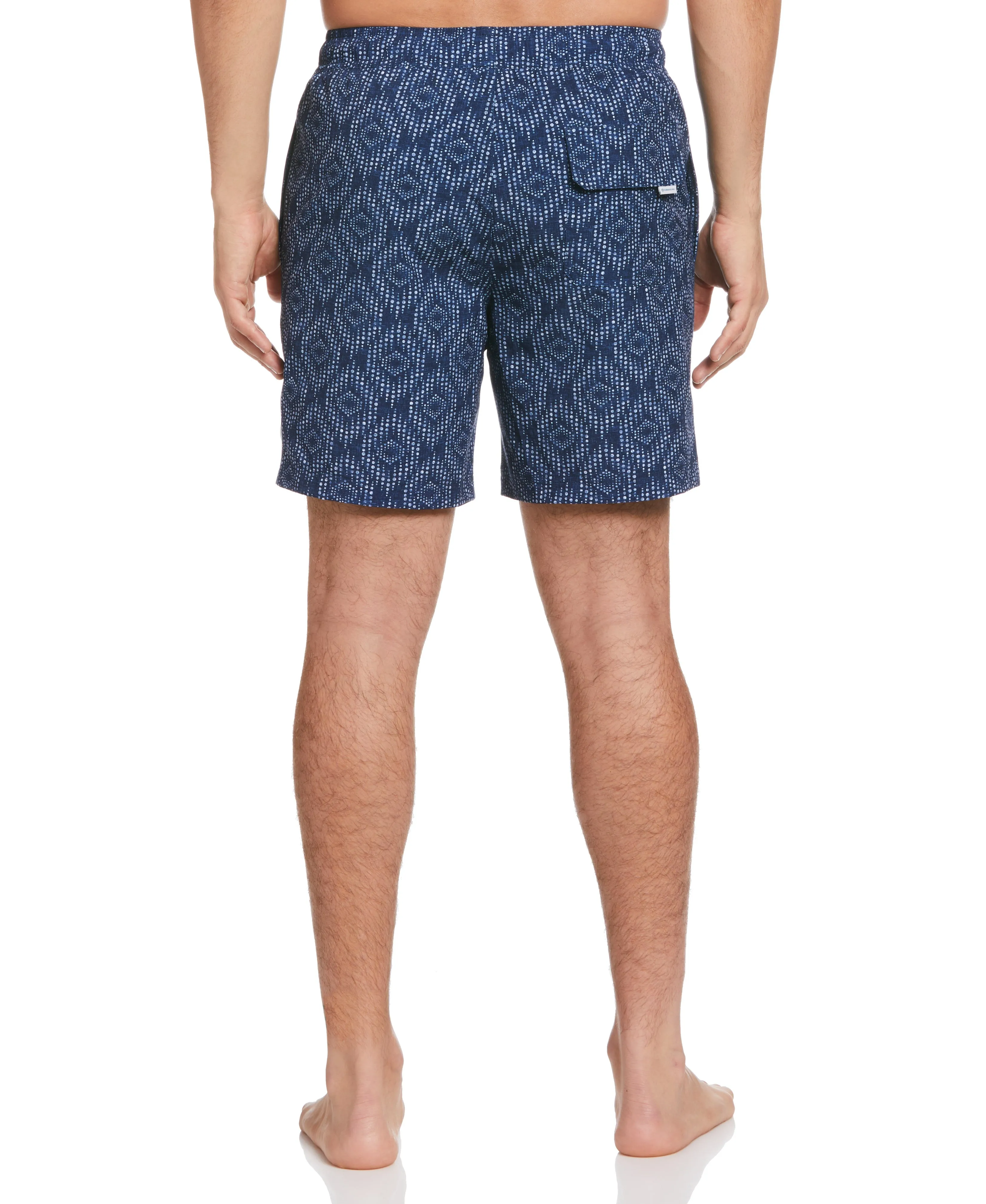 Geo Print 7" Swim Trunks sold by Cubavera product image thumbnail 2