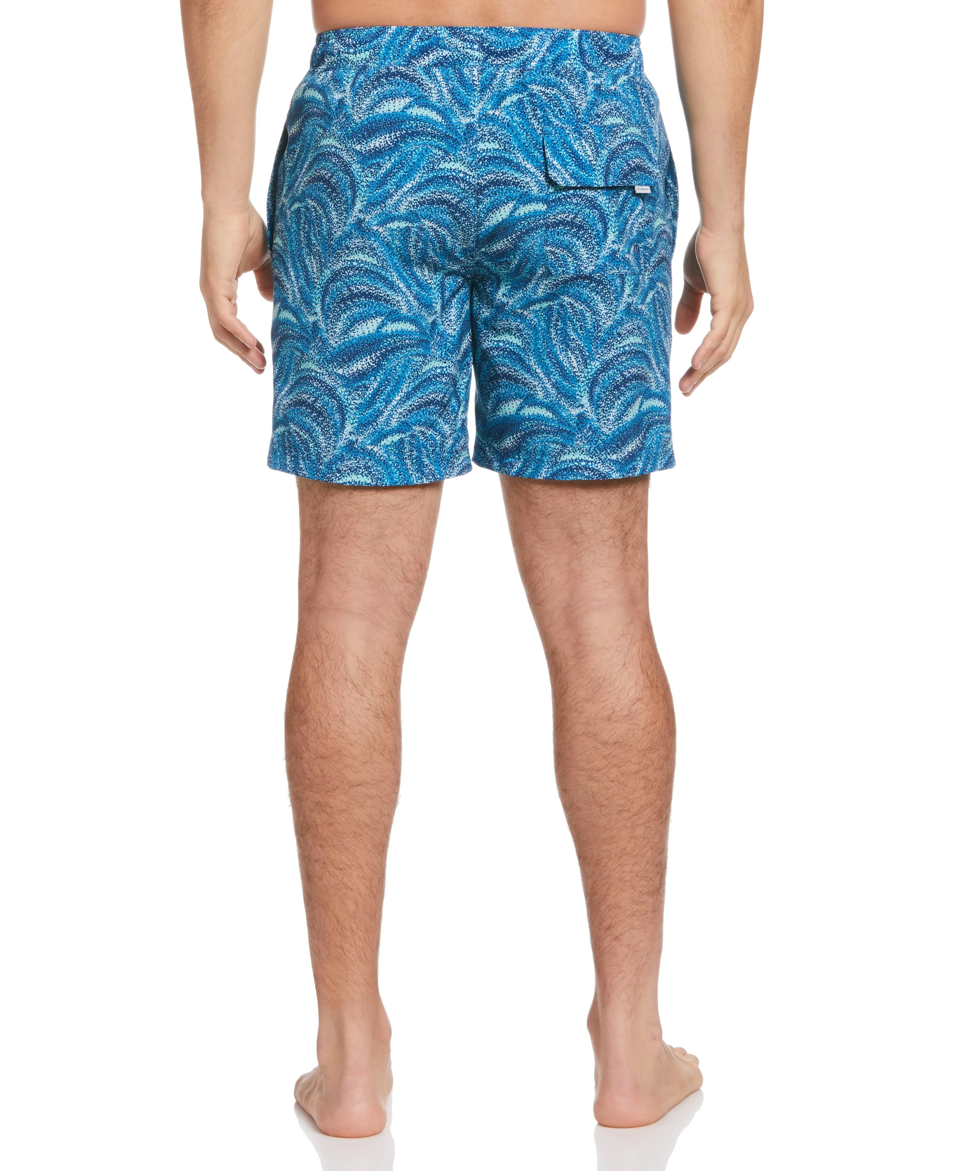 Wave Print 7" Swim Trunks sold by Cubavera product image thumbnail 2
