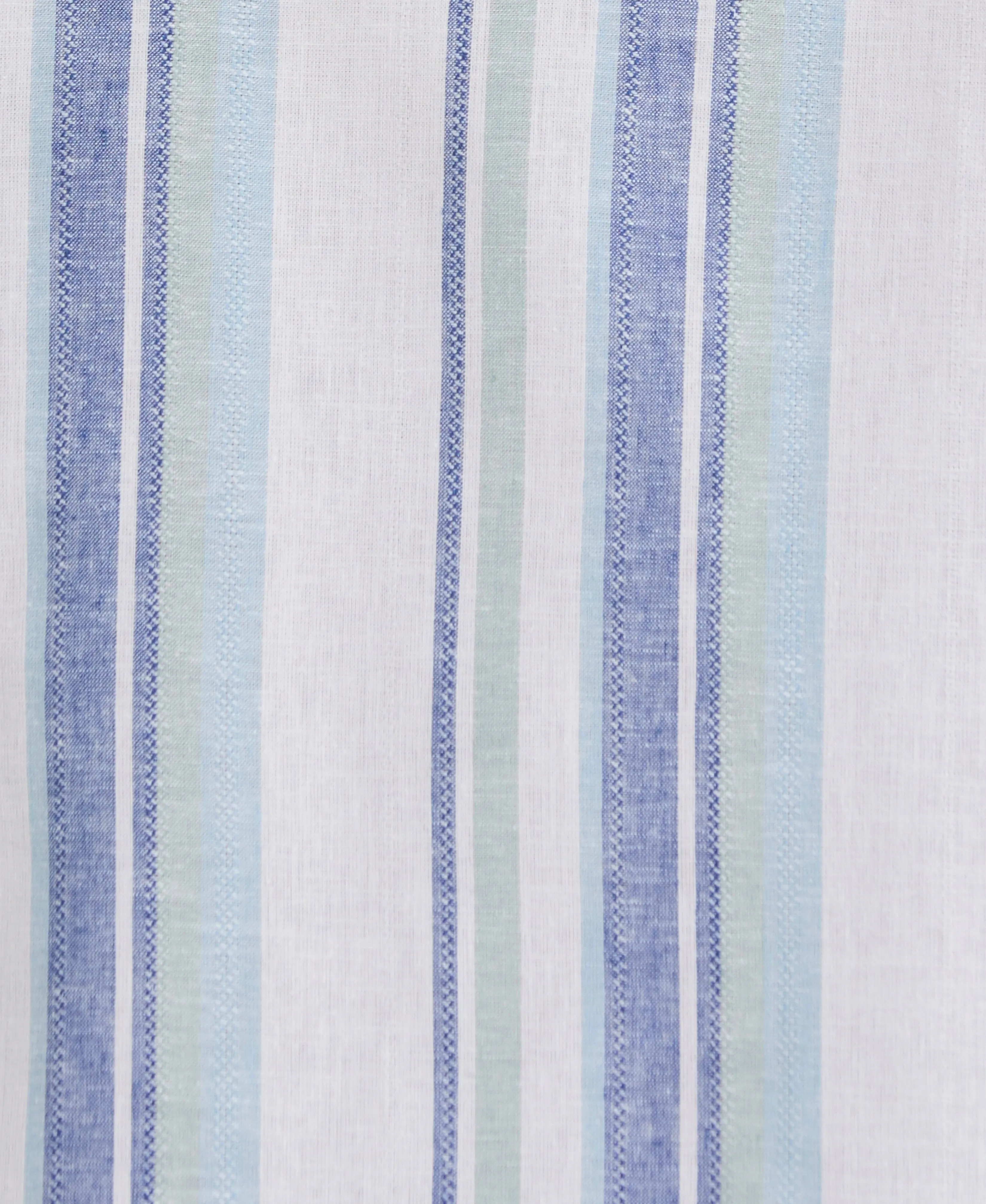 Linen Blend Striped Panel Shirt sold by Cubavera product image thumbnail 5