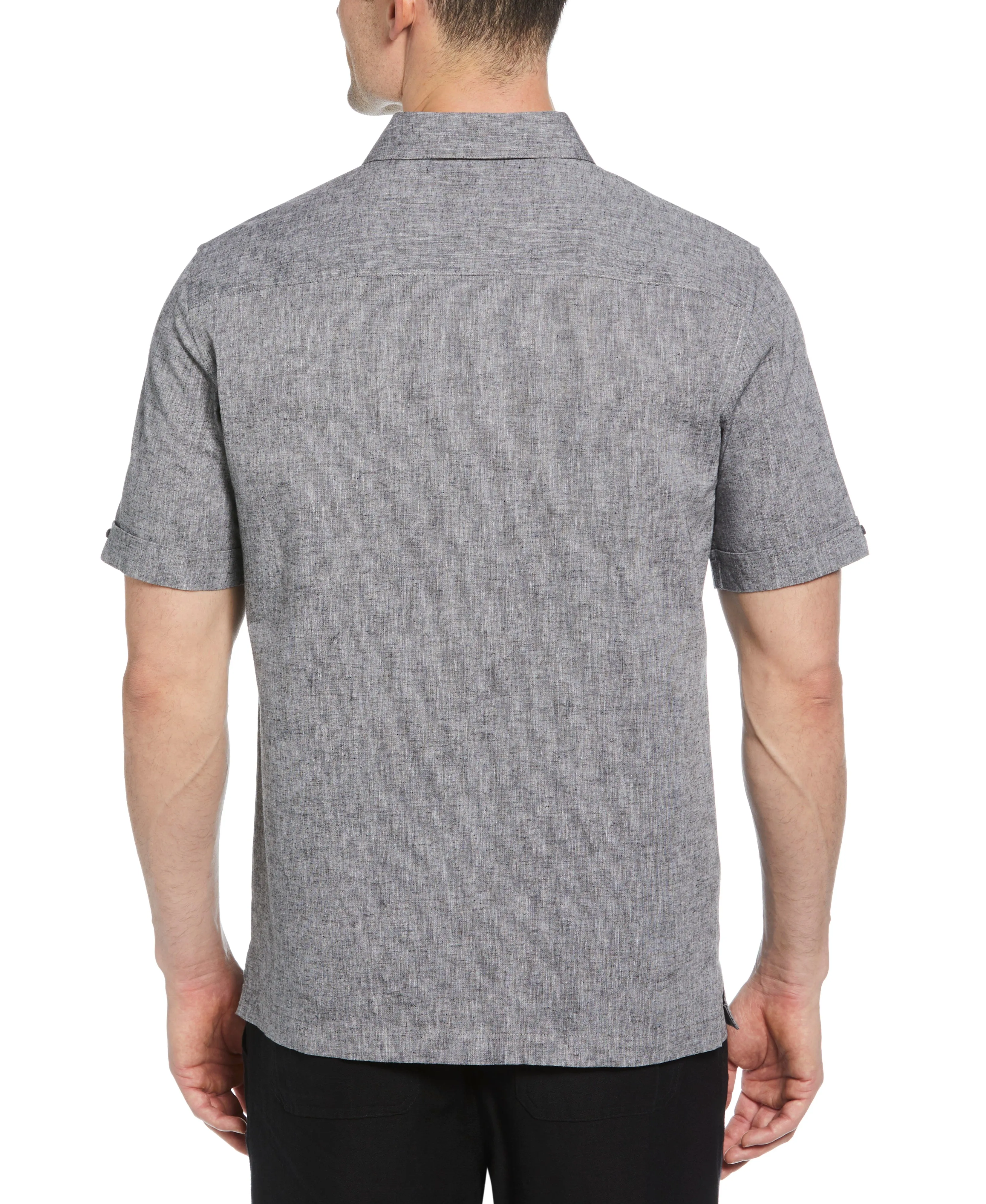 Engineered Dobby Panels Shirt sold by Cubavera product image thumbnail 2