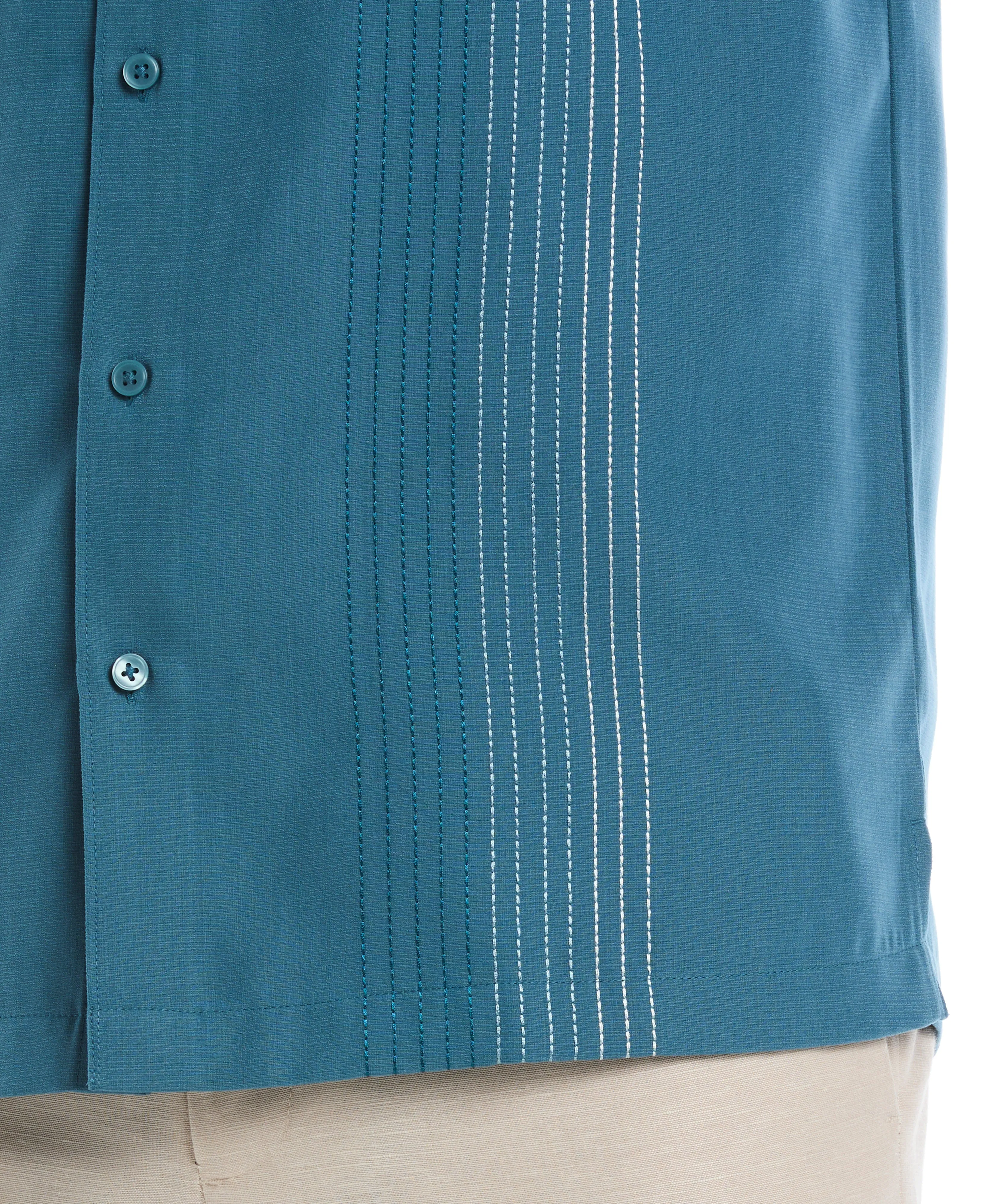 Ombre Embroidered Panel Shirt sold by Cubavera product image thumbnail 3