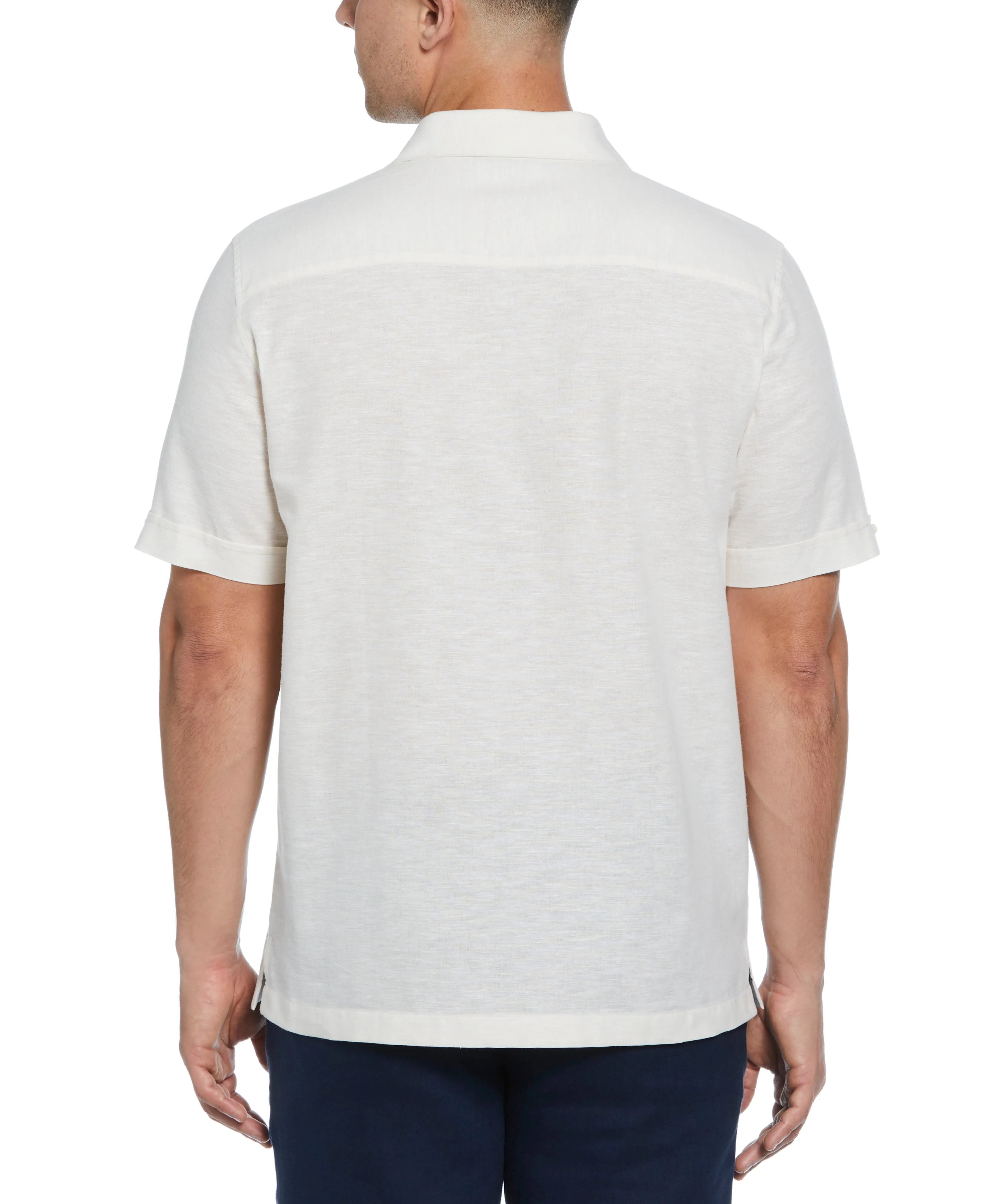 Multi-Tuck Embroidered Shirt sold by Cubavera product image thumbnail 2