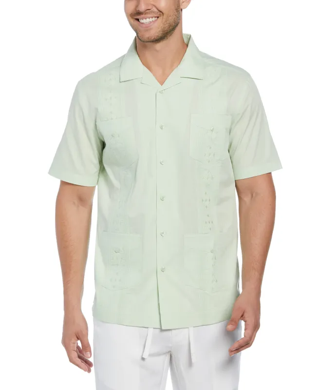 Authentic Embroidered Guayabera Shirt sold by Cubavera