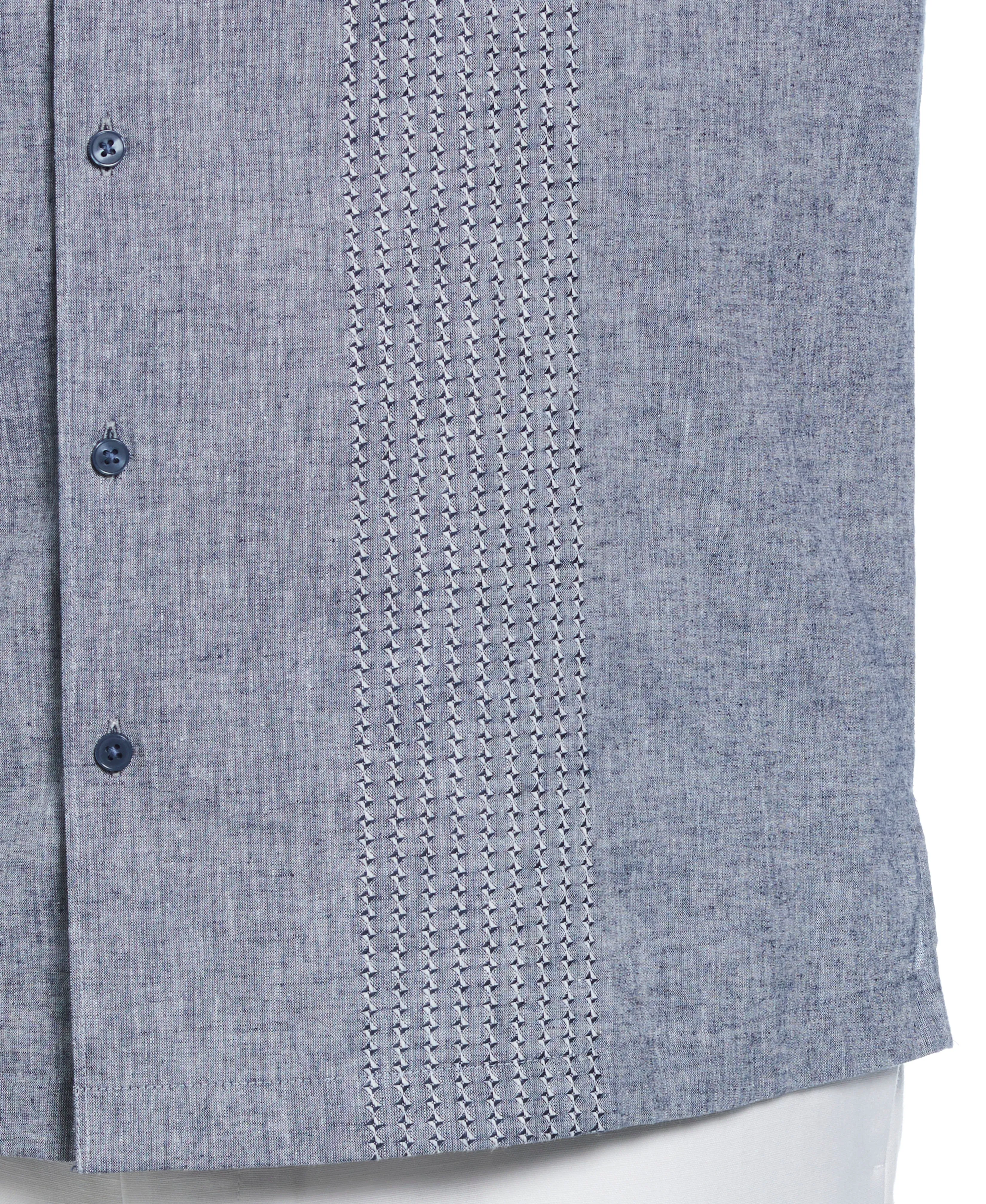 Big & Tall Engineered Dobby Panels Shirt sold by Cubavera product image thumbnail 3