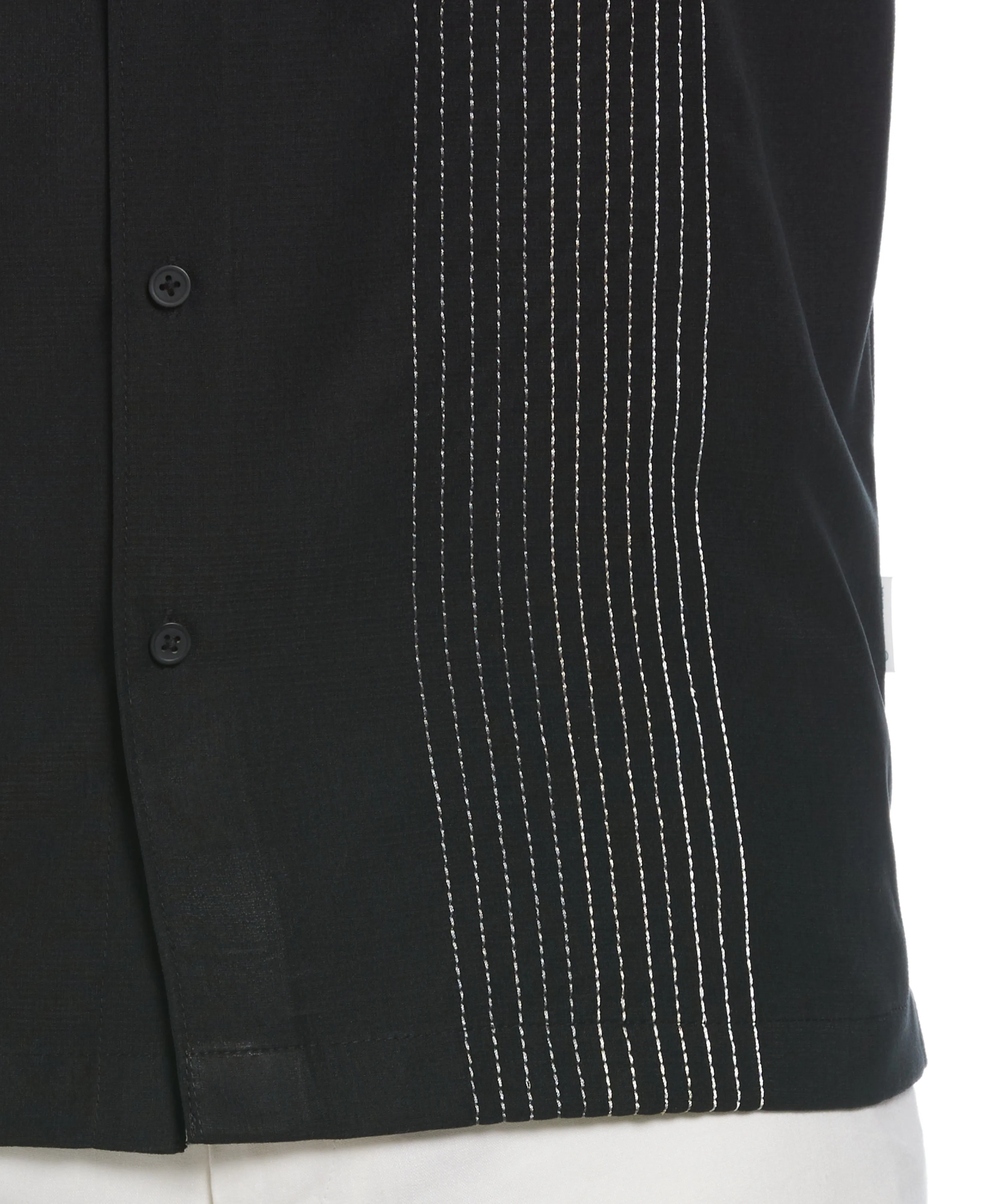 Big & Tall Ombre Embroidered Panel Shirt sold by Cubavera product image thumbnail 3